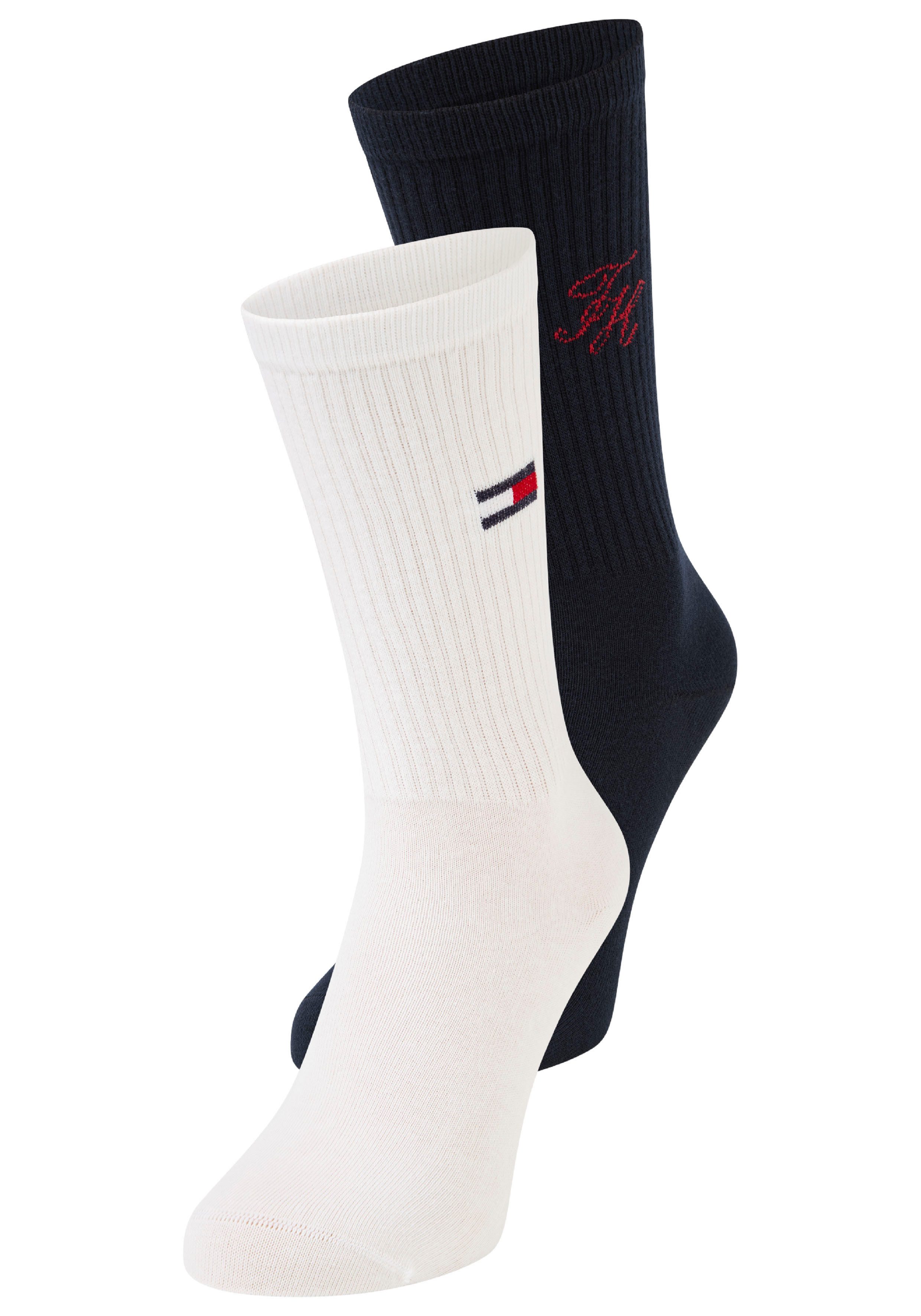 Tommy Hilfiger Socken TH UNI SOCK 2P MONOGRAM (2 Paar) günstig online kaufen