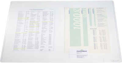 DURABLE Etiketten DURABLE Schreibunterlage Duraglas 40x53cm transparent
