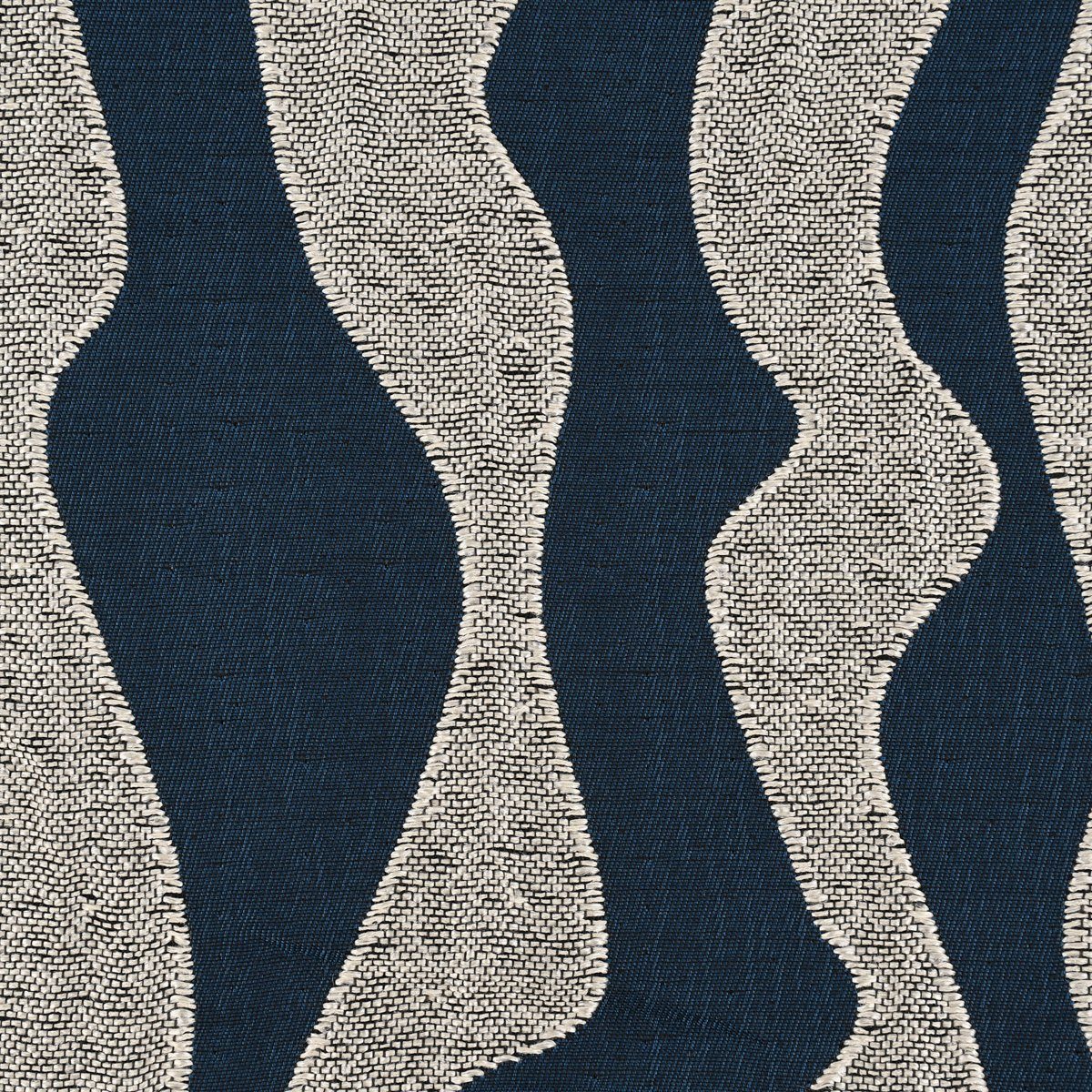 Rasch TEXTIL Stoff Rasch Textil Dekostoff raumhoch Atlantic Wellen blau beige 280cm, überbreit