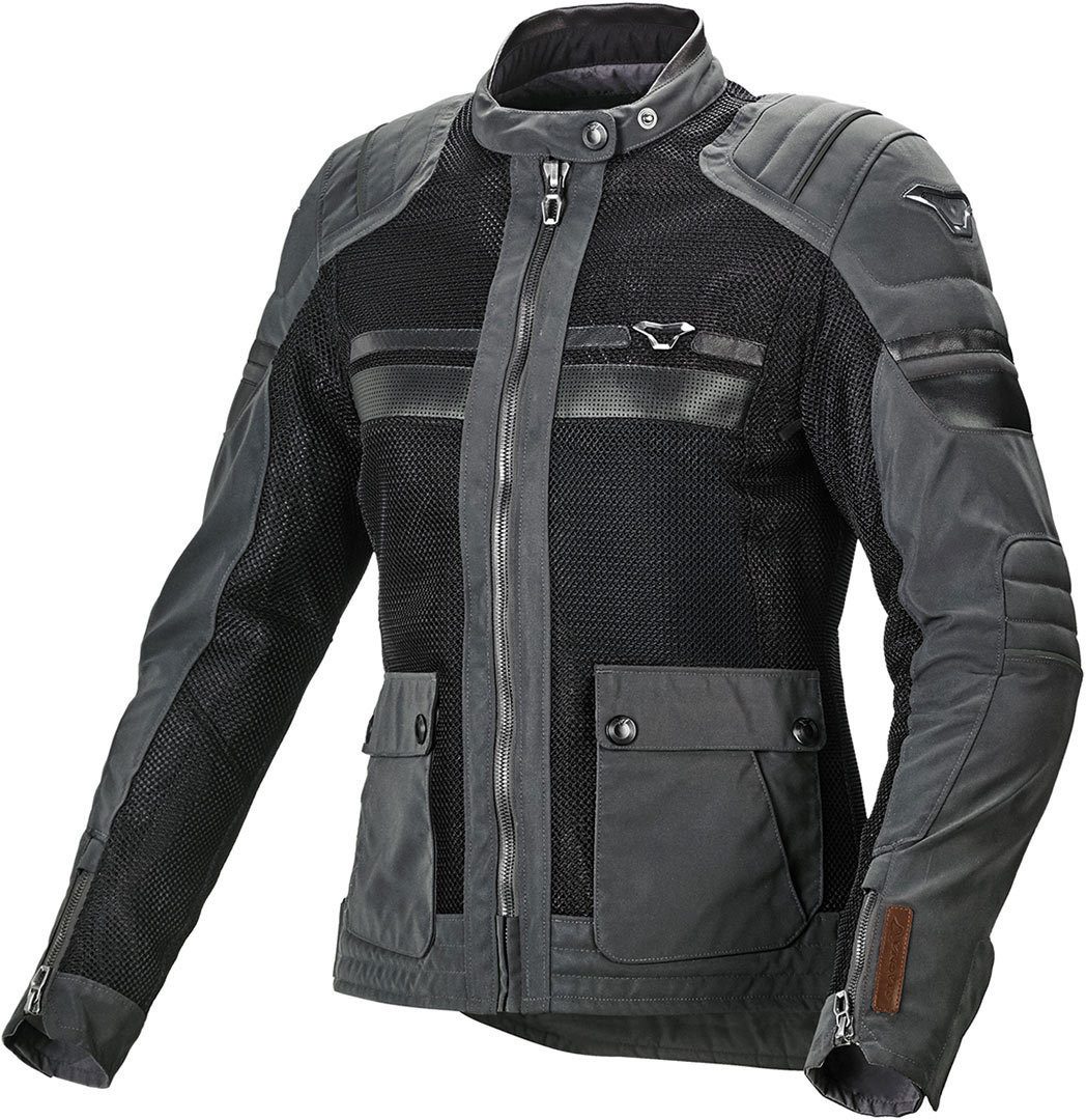 Macna Motorradjacke Fluent NightEye Damen Motorrad Textiljacke