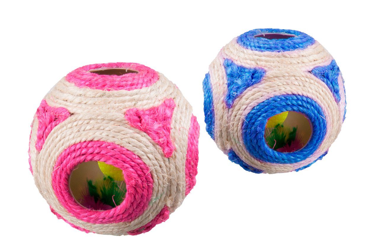 Tier-Beschäftigungsspielzeug Karlie 46132 Katzenspielzeug Sisalspielball
