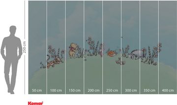 Komar Fototapete Vlies Fototapete - Winnie the Pooh Curious Minds - Größe 400 x 250 cm, glatt, bedruckt, (Packung, 1 St)