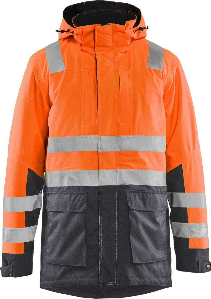 Blåkläder Warnschutz-Shirt High Vis Winterparka