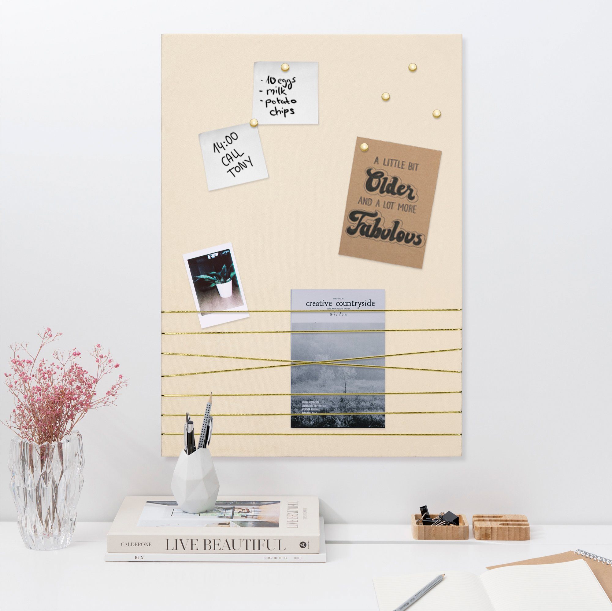 Navaris Memoboard Pinnwand Collage Fotowand aus günstig online kaufen