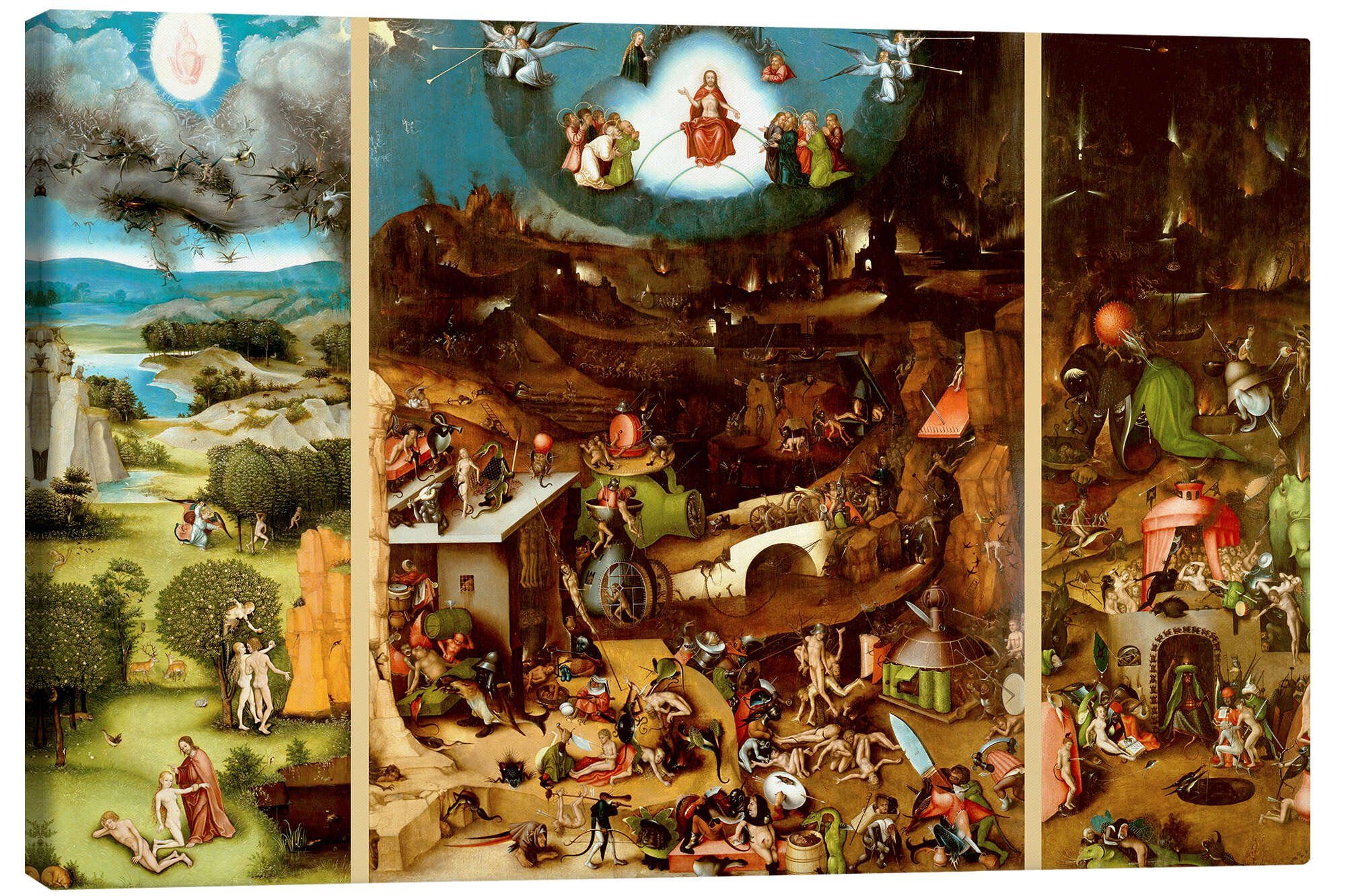 Leinwandbild Hieronymus Bosch