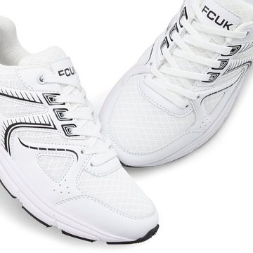FCUK Sneaker Freizeitschuh, Halbschuh mit ultraleichter flexibler Sohle VEGAN