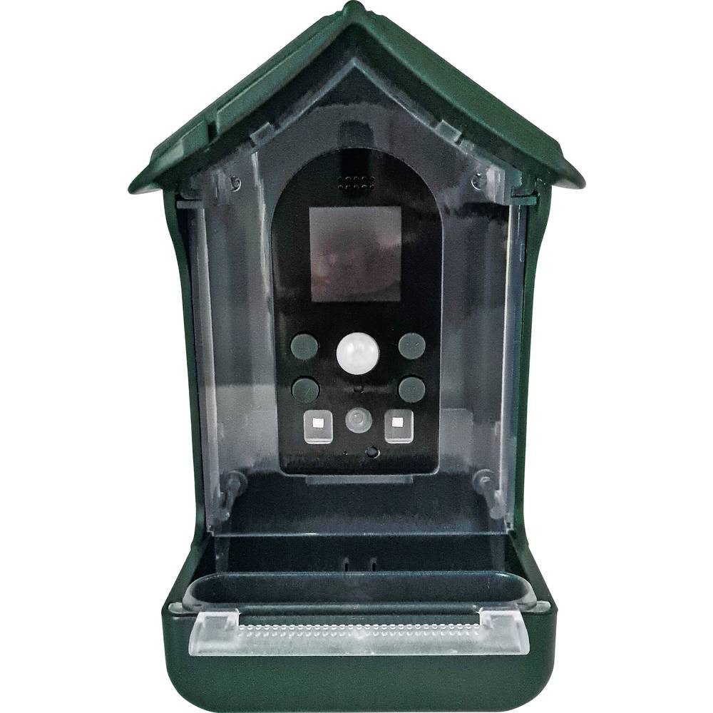 Futterautomat Vogel-Futterhaus mit Kamera und Solar