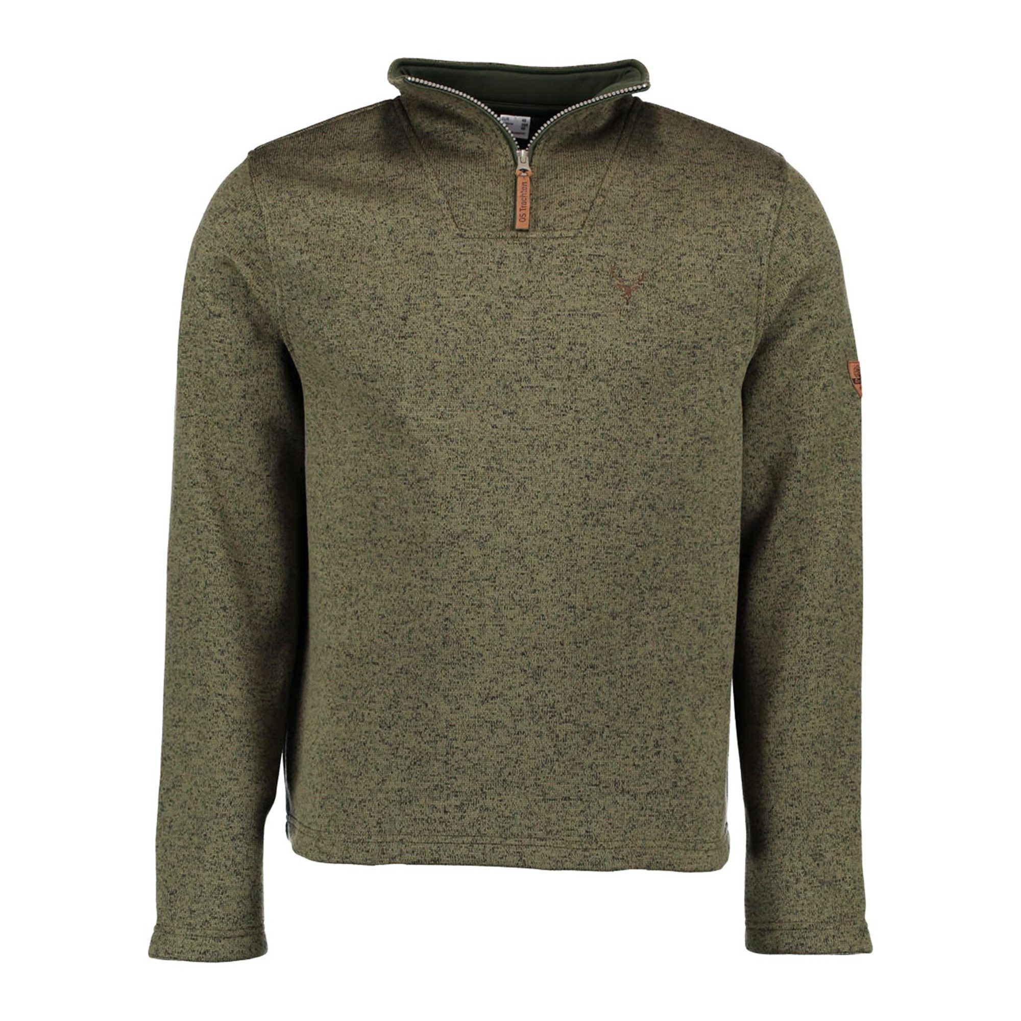 German Wear Strickfleece-Pullover OP8 Herren Jagd Fleecepullover Strickflee günstig online kaufen