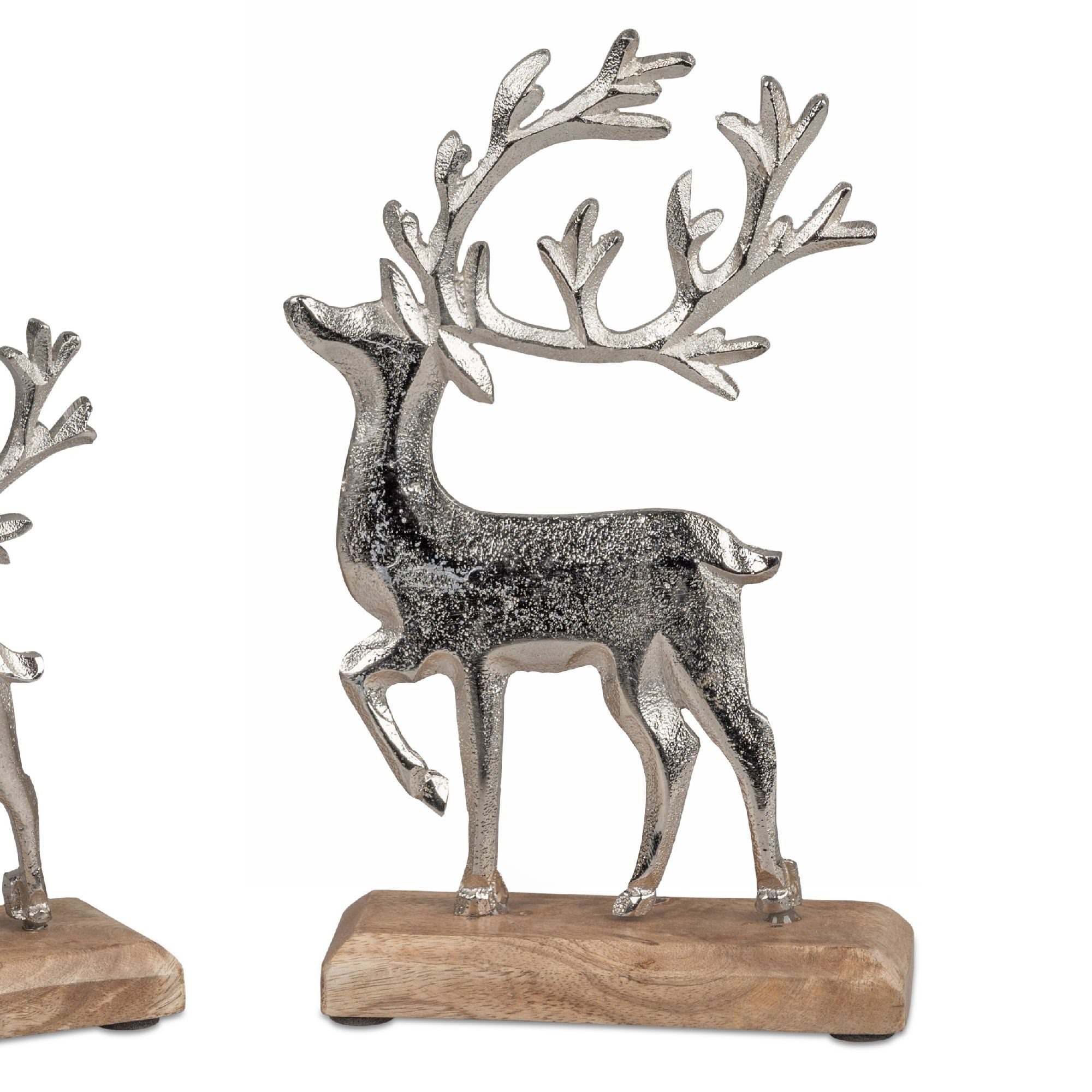 formano Dekofigur Alu Mangoholz, auf Sockel günstig online kaufen