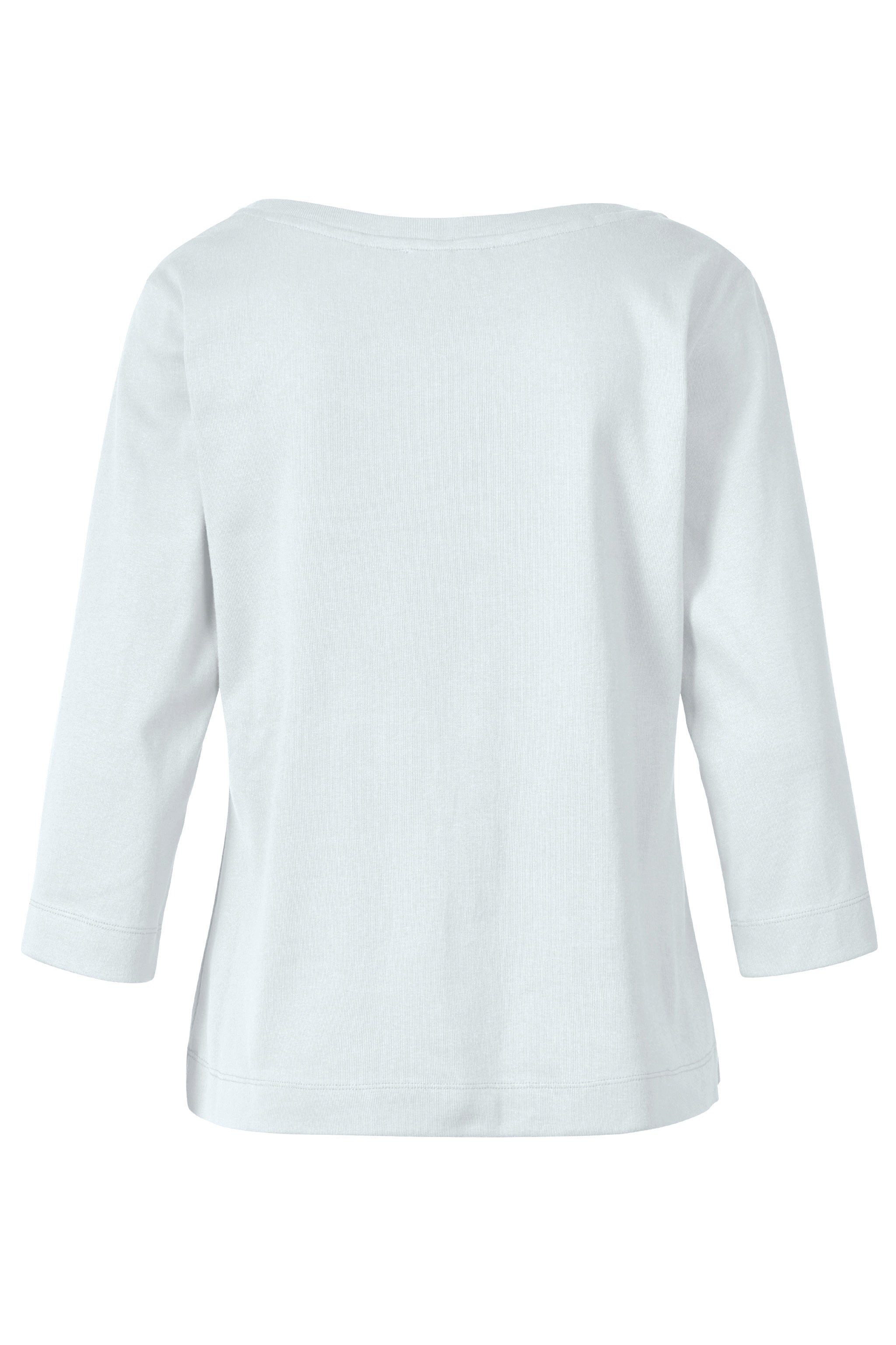 Himalaya Clothing 3/4-Arm-Shirt Basic Shirt 3/4 Arm Damen "Alma" mit Rundhalsausschnitt Bio-Baumwolle Vielseitiges Shirt mit hohem Tragekomfort