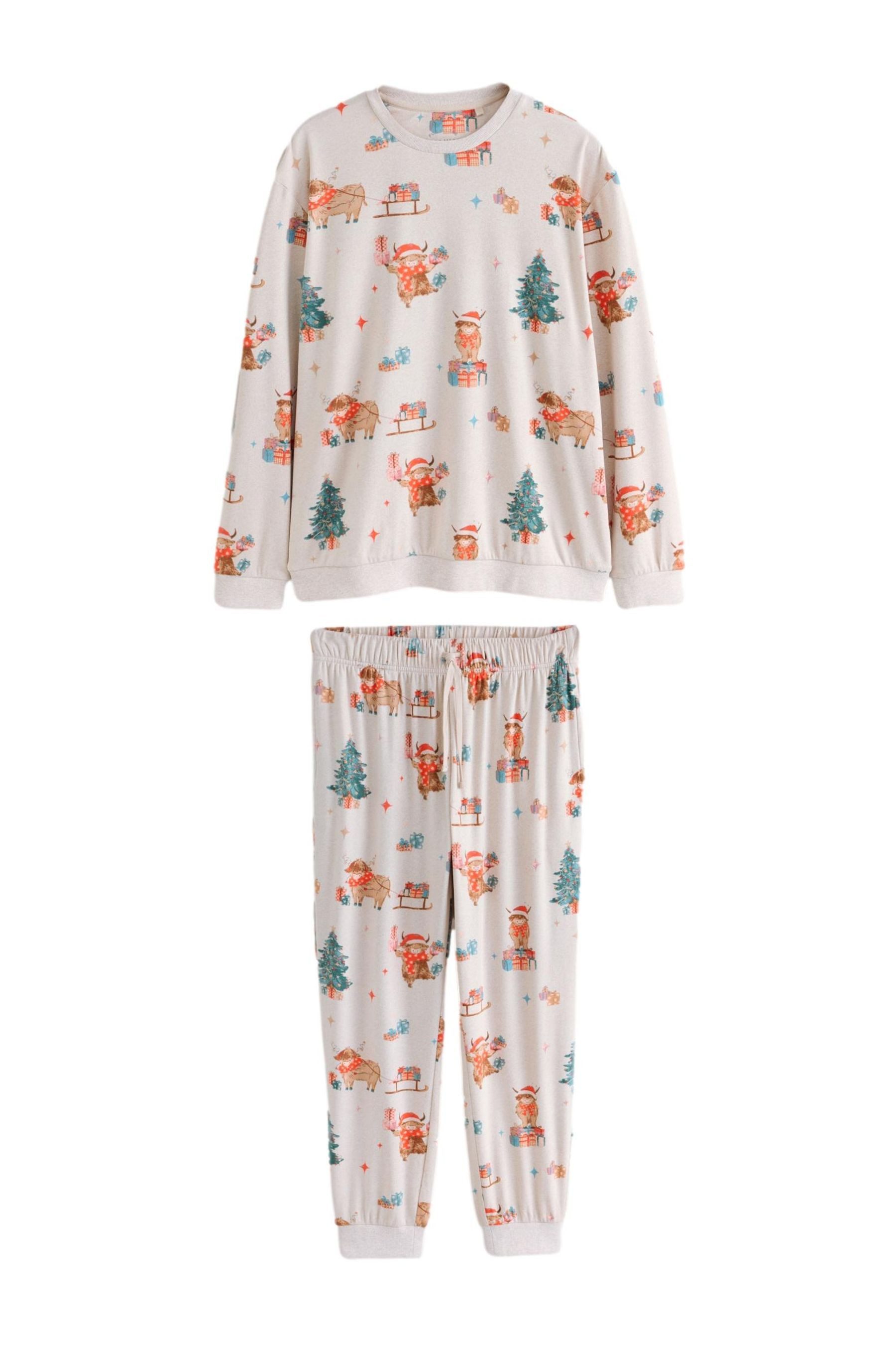 Next Pyjama Langarm-Weihnachtsschlafanzug, Familienkollektion (2 tlg)