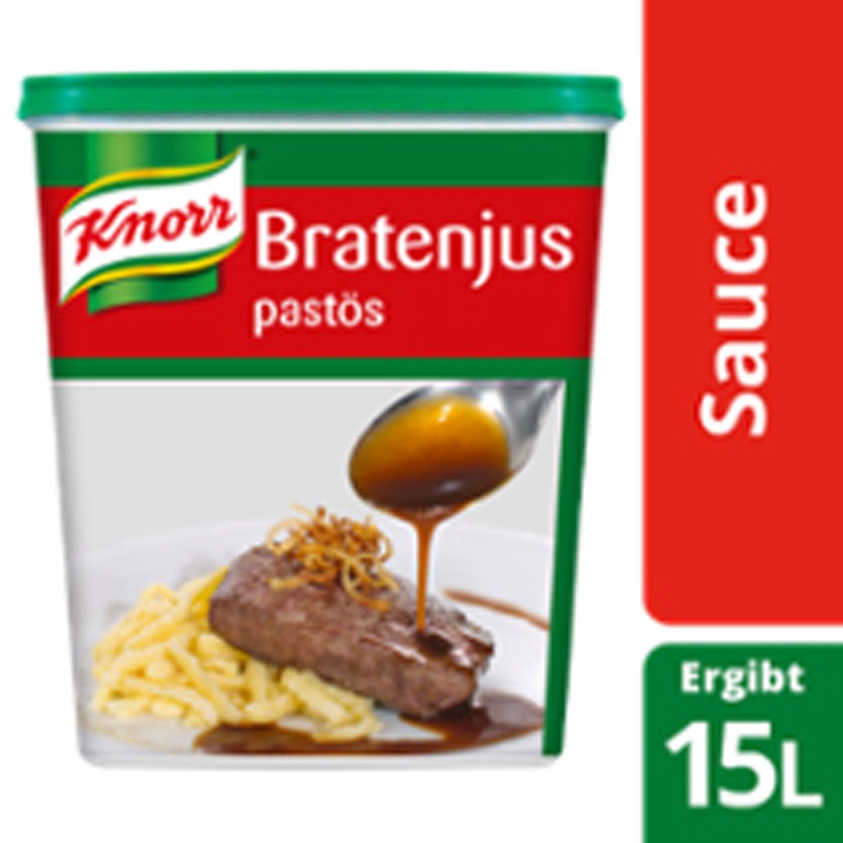 Knorr Saucen, Knorr Bratenjus pastös besonders kräftiger Röstgeschmack 1400g