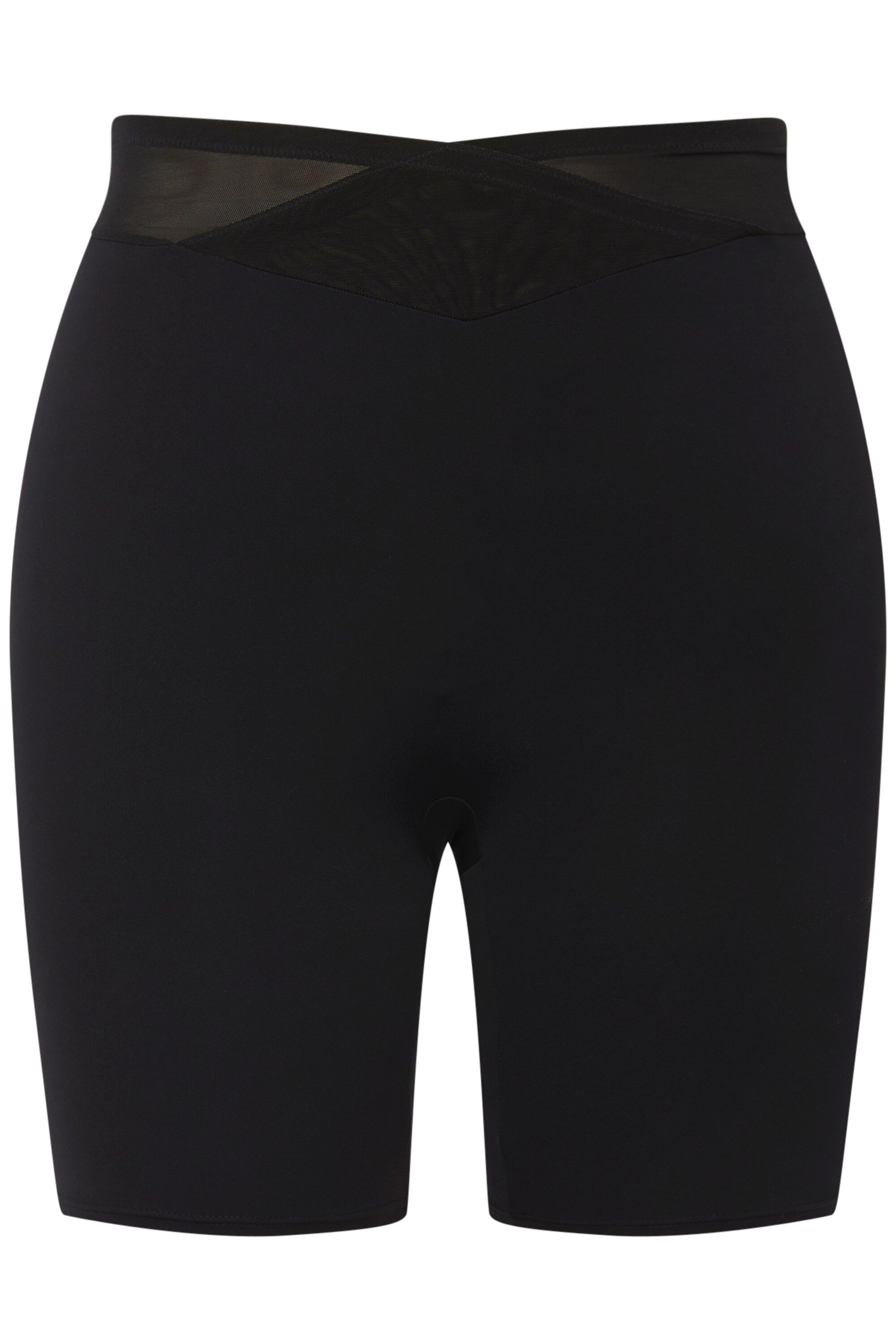 Ulla Popken Miederhose Shaping-Panty breiter Meshbund Wickeleffekt günstig online kaufen