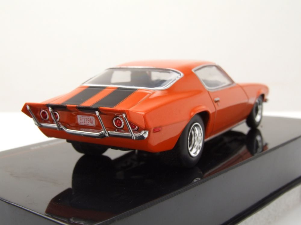 ixo Models Modellauto Chevrolet Camaro RS Z28 1972 orange, Maßstab 1:43