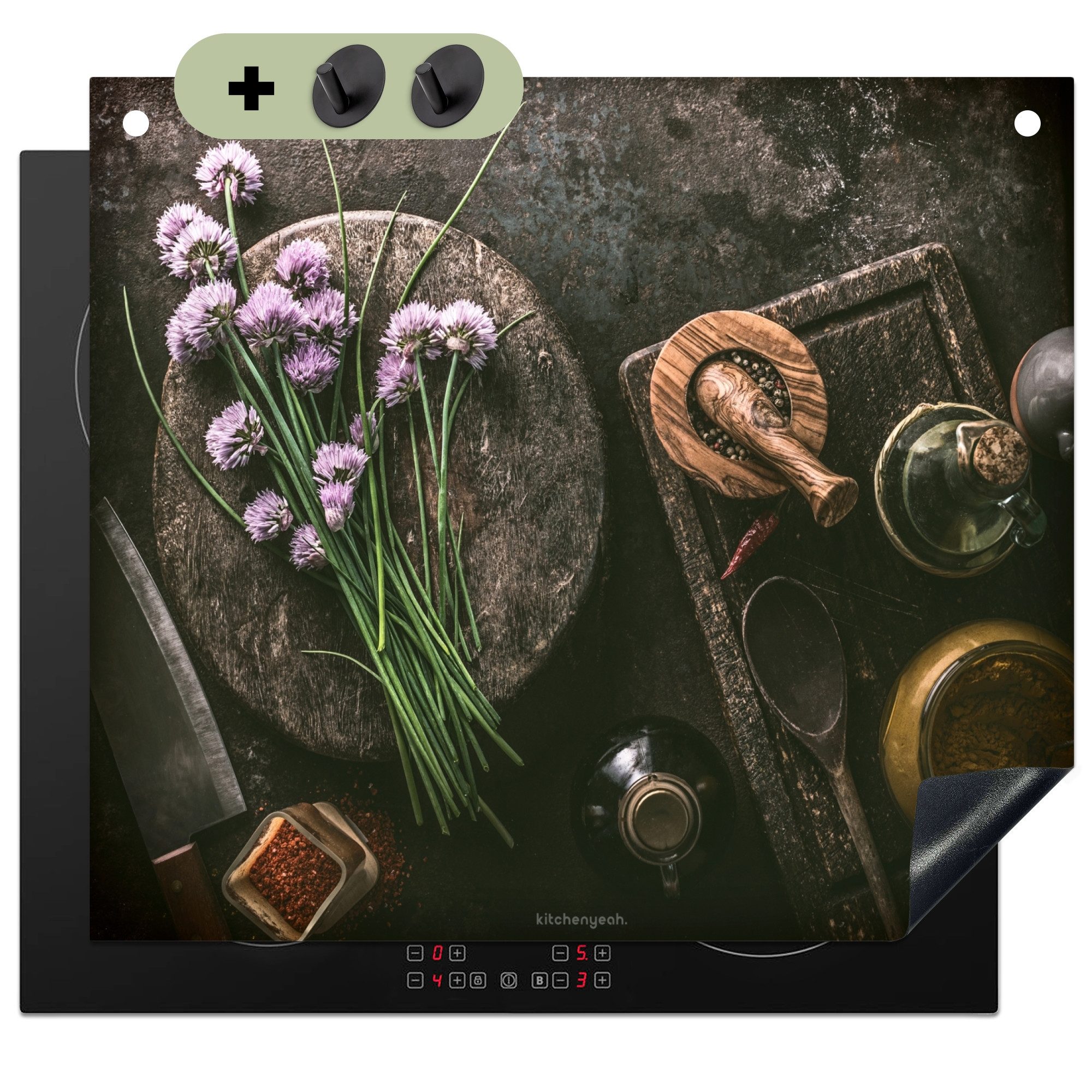 KitchenYeah Küchenrückwand Kräuter - Gewürze - Stilleben, (1-tlg), Cerankoc günstig online kaufen