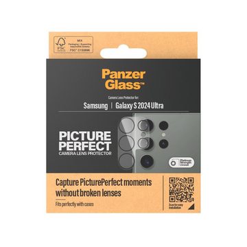 PanzerGlass PicturePerfect Camera Lens Protector für Samsung Galaxy S24 Ultra, Kameraschutzglas, Lens Cover, stoßfest, kratzbeständig