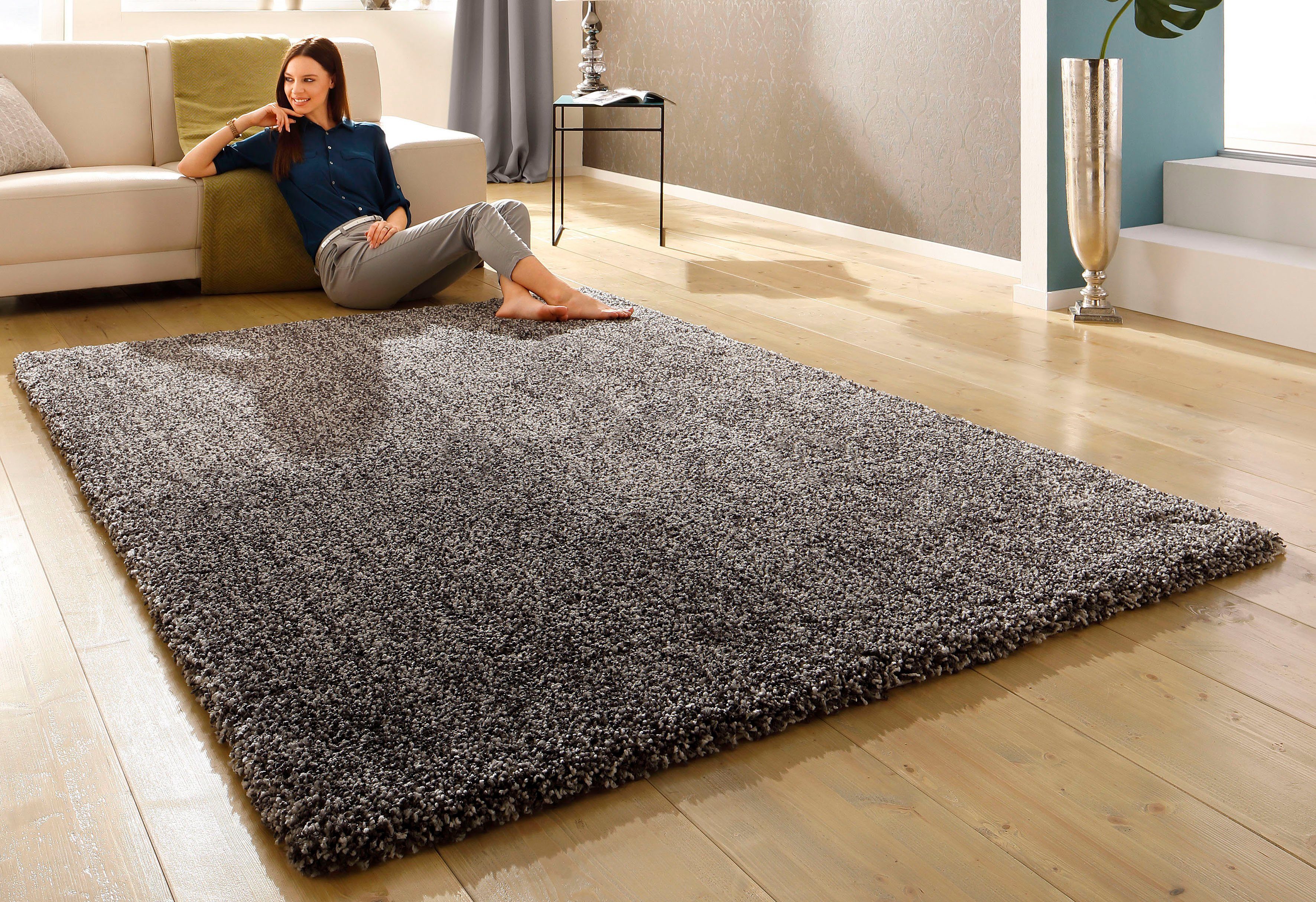  RUGMRZ Teppich Weich Teppiche, Dämm- & Schutzmatten Graues  geometrisches Design für einfache Pflege von Wohnzimmerteppichen 160 x 220  cm