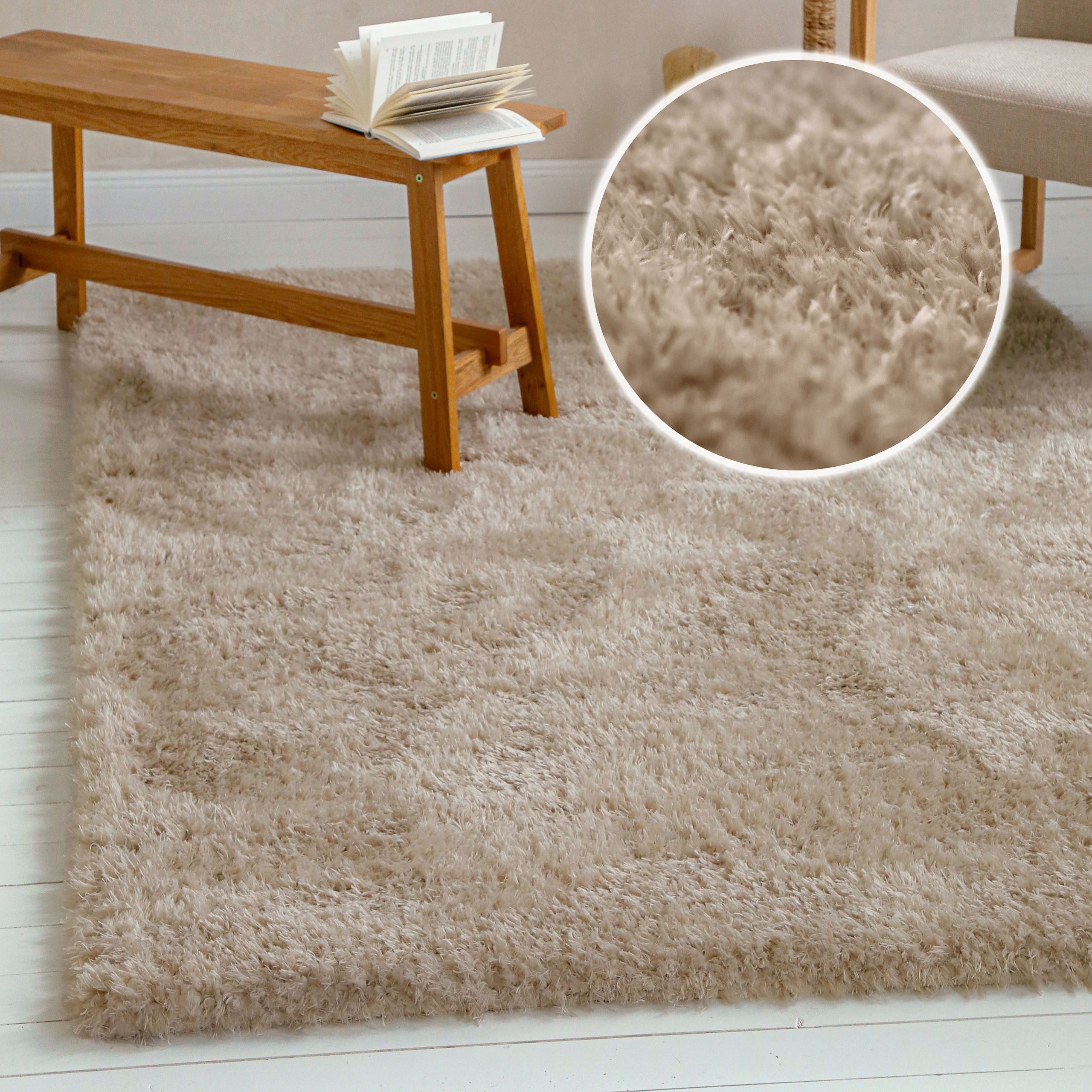 Hochflor-Teppich Josetta, auch als Läufer erhältlich