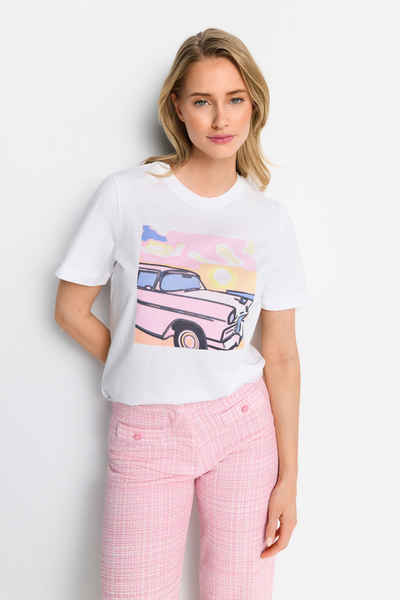 Rich & Royal Print-Shirt barbie car print