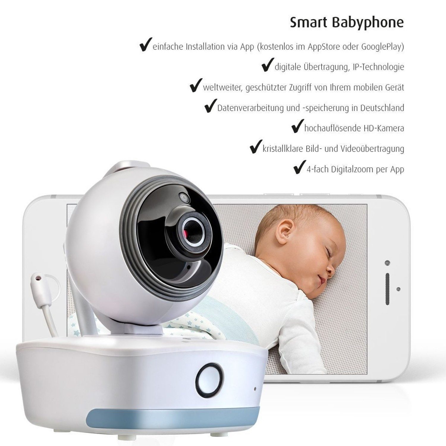 Reer Video-Babyphone Video Babyphone, Video Babyphone, 1-tlg.