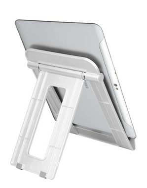 RICOO T0200 Tablet-Halterung, (Tabletständer universal Handy Halter Tisch Smartphone klappbar)