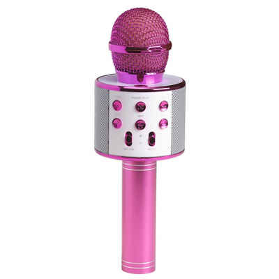 Denver Streaming-Mikrofon Karaoke-Mikrofon KMS-20 MK2, MP3 Wiedergabefunktion, AUX-Eingang