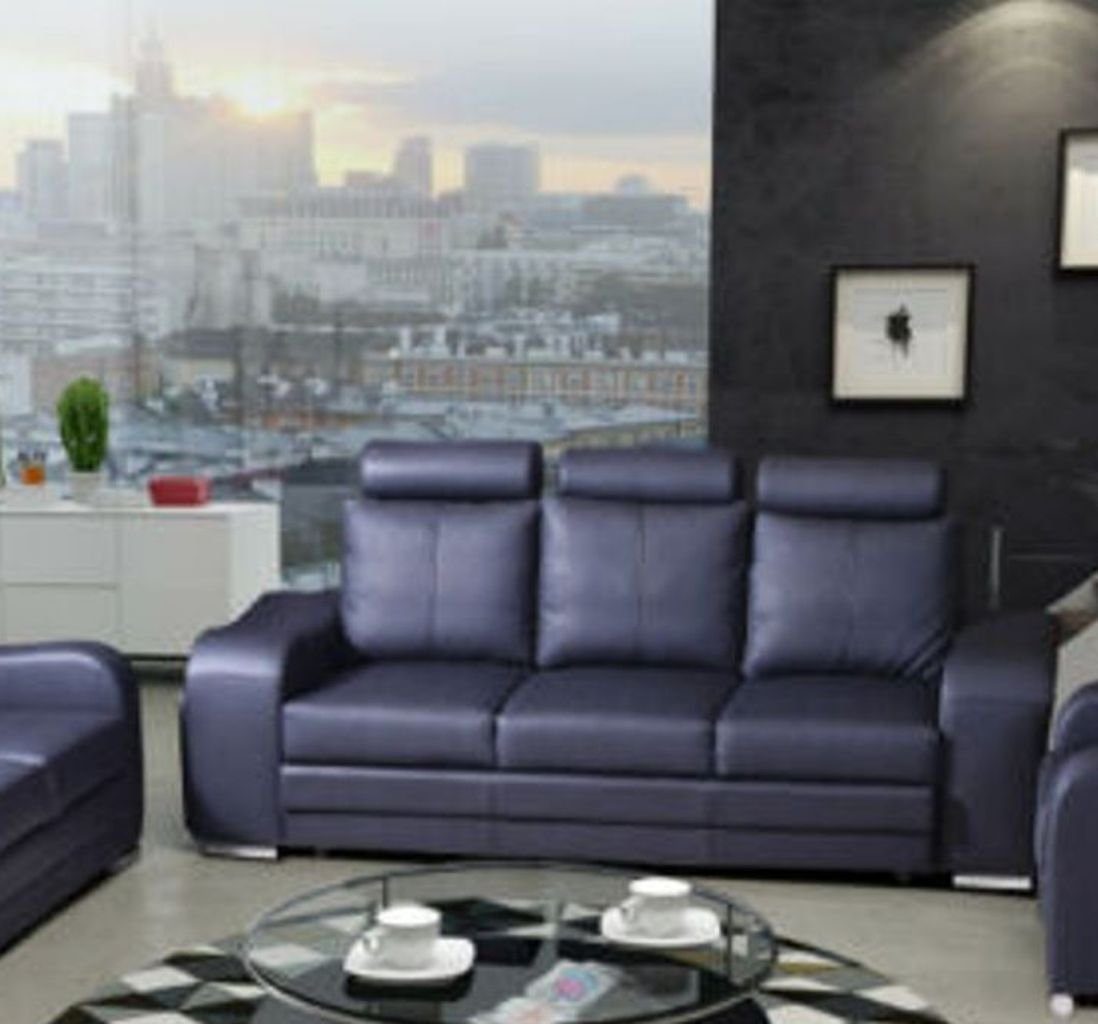 JVmoebel 3-Sitzer Design Sofa 3 Sitzer Relax Sofas Polster Moderne Dreisitzer, Made in Europe