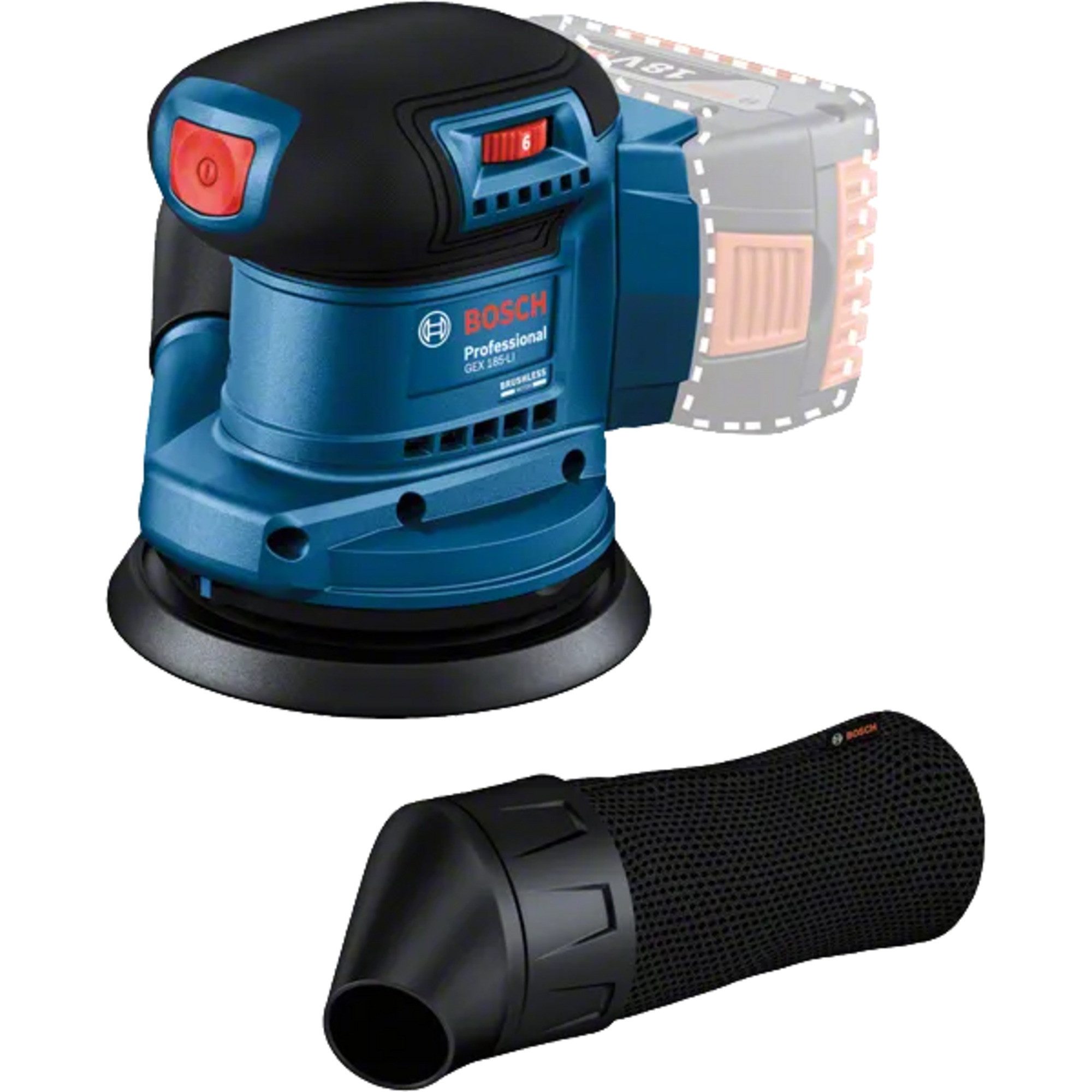 Bosch Professional Exzenterschleifer Bosch Professional Akku-Exzenterschleifer GEX