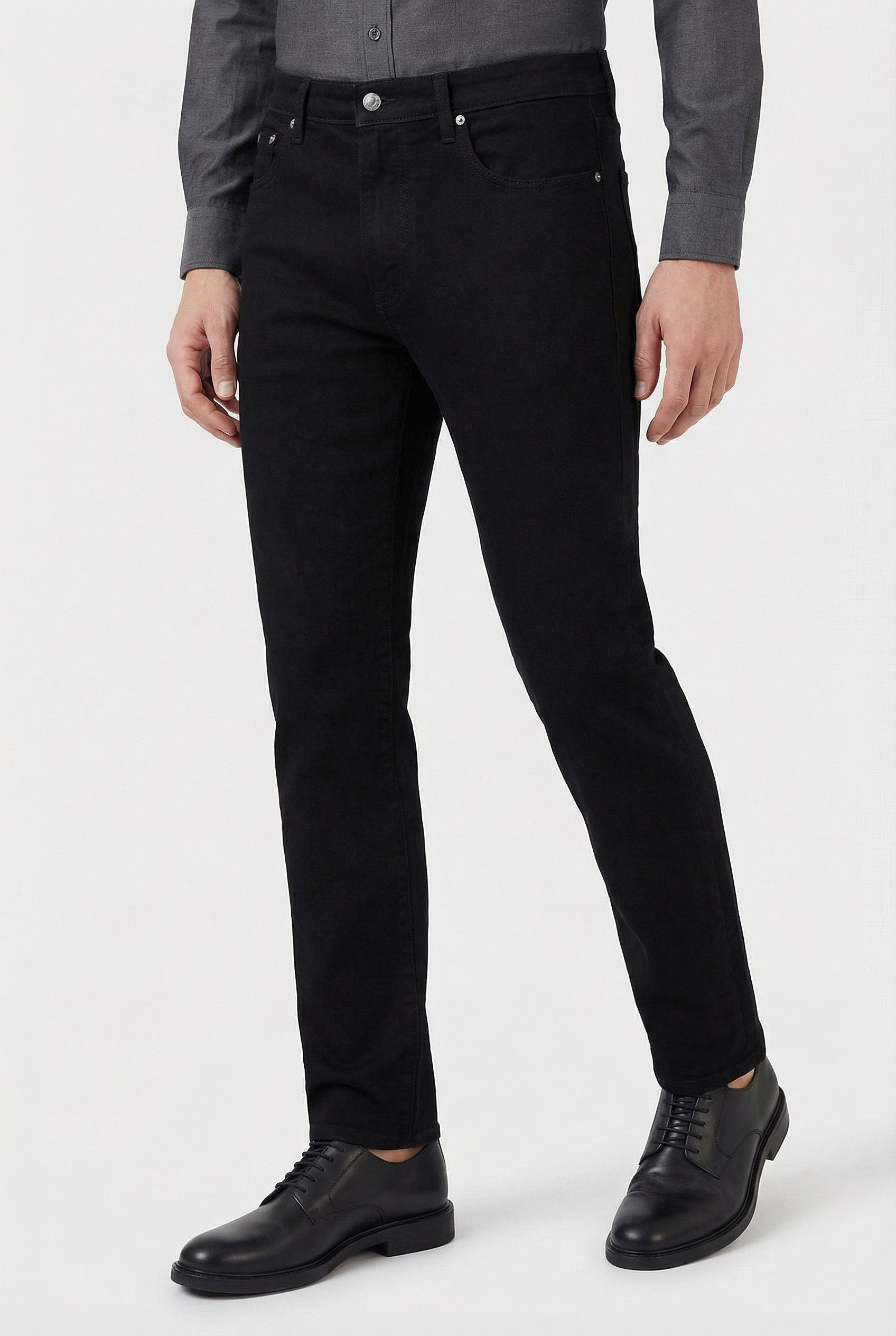 Calvin Klein Jeans Slim-fit-Jeans SLIM TAPER mit Markenlabel