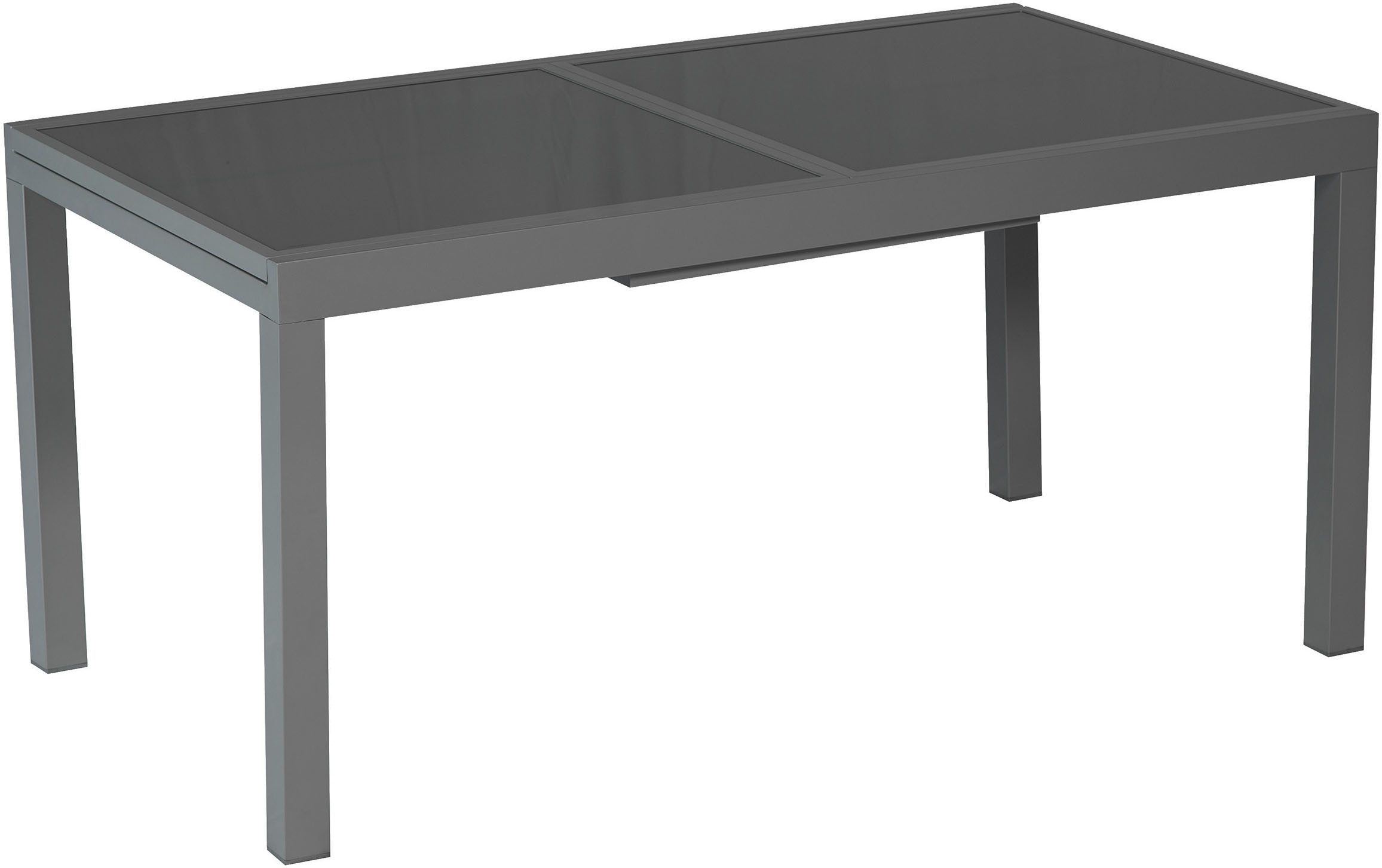 MERXX Garten-Essgruppe »Milano«, (Set, 5-tlg), Sessel stapelbar, Tisch ausziehbar