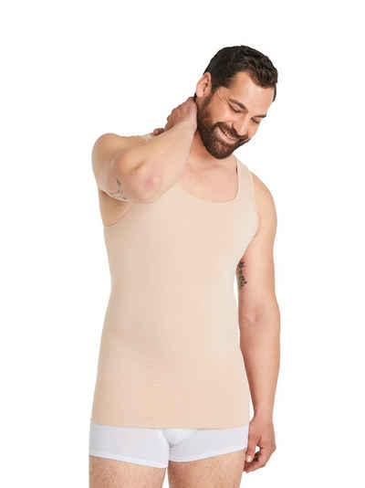 FINN Design Shapinghemd Seamless Kompressions-Unterhemd Herren ohne Nähte Starker Body-Shaper für Männer
