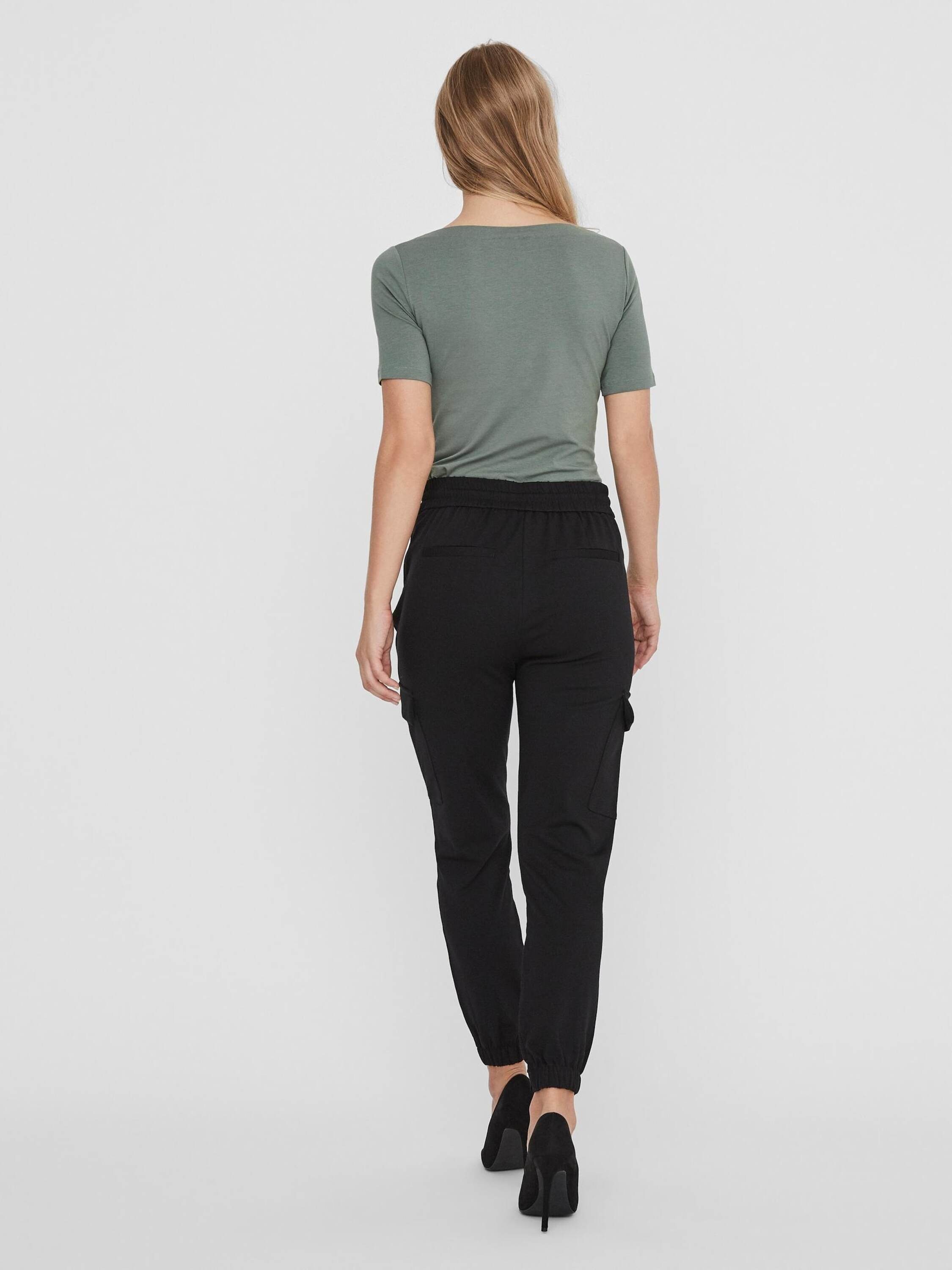 Vero Moda T-Shirt Panda (1-tlg) Plain/ohne günstig online kaufen