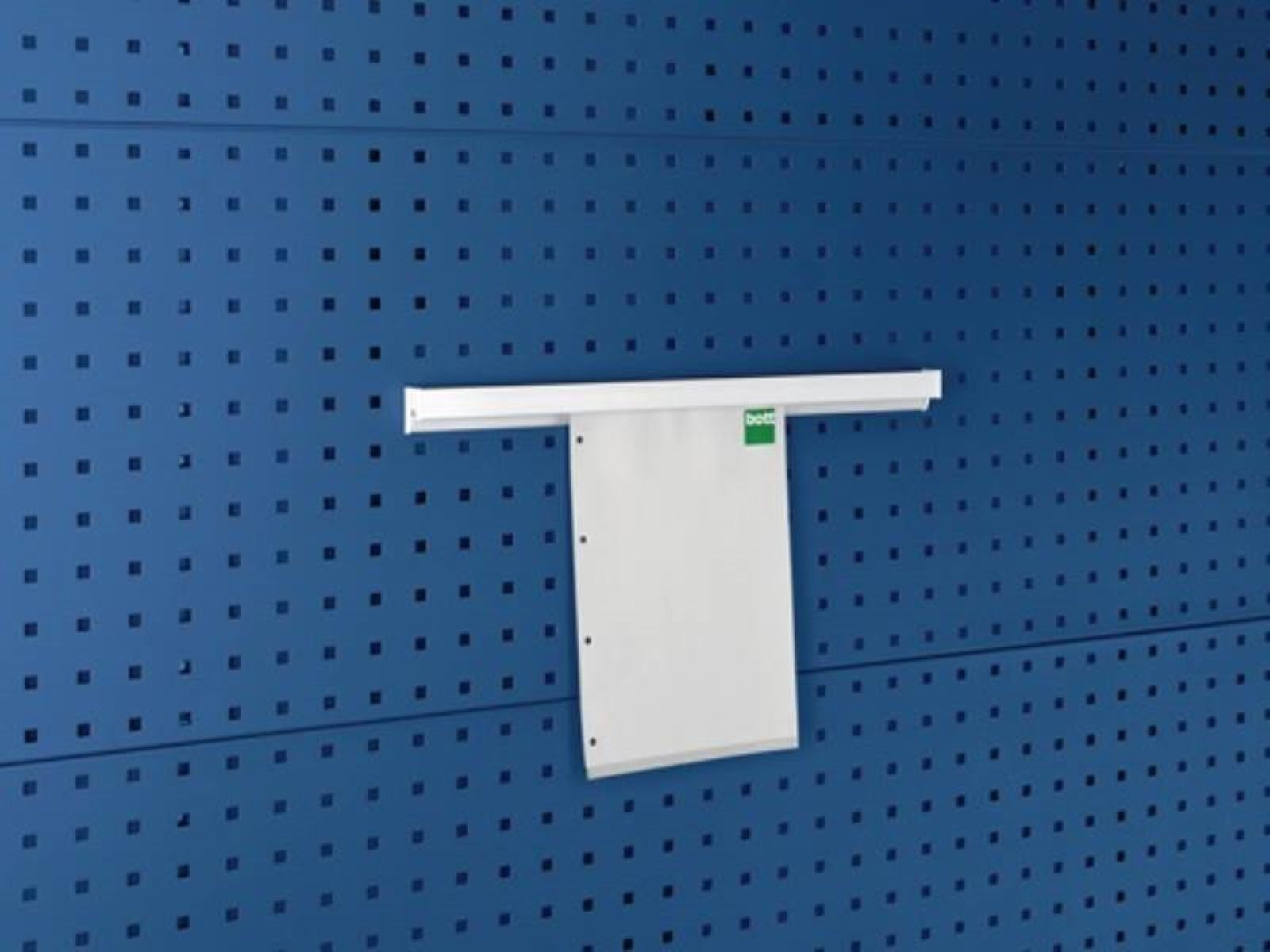 Bott Halter BOTT 14022042 Dokumentenhalter DIN A4 hoch Aluminium B500xT21xH34mm p