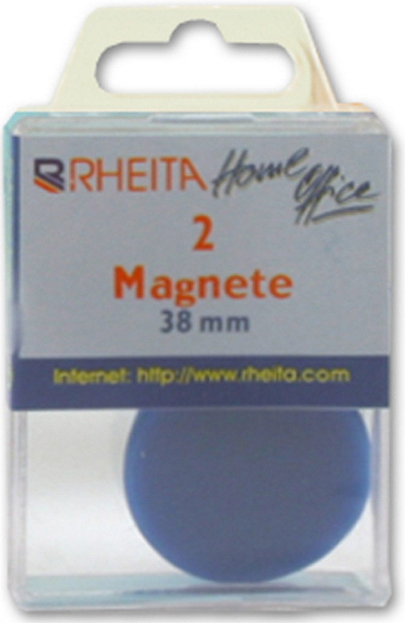 Rheita Magnet 8 (4x 2) farbige Магниты / Durchmesser: 38mm