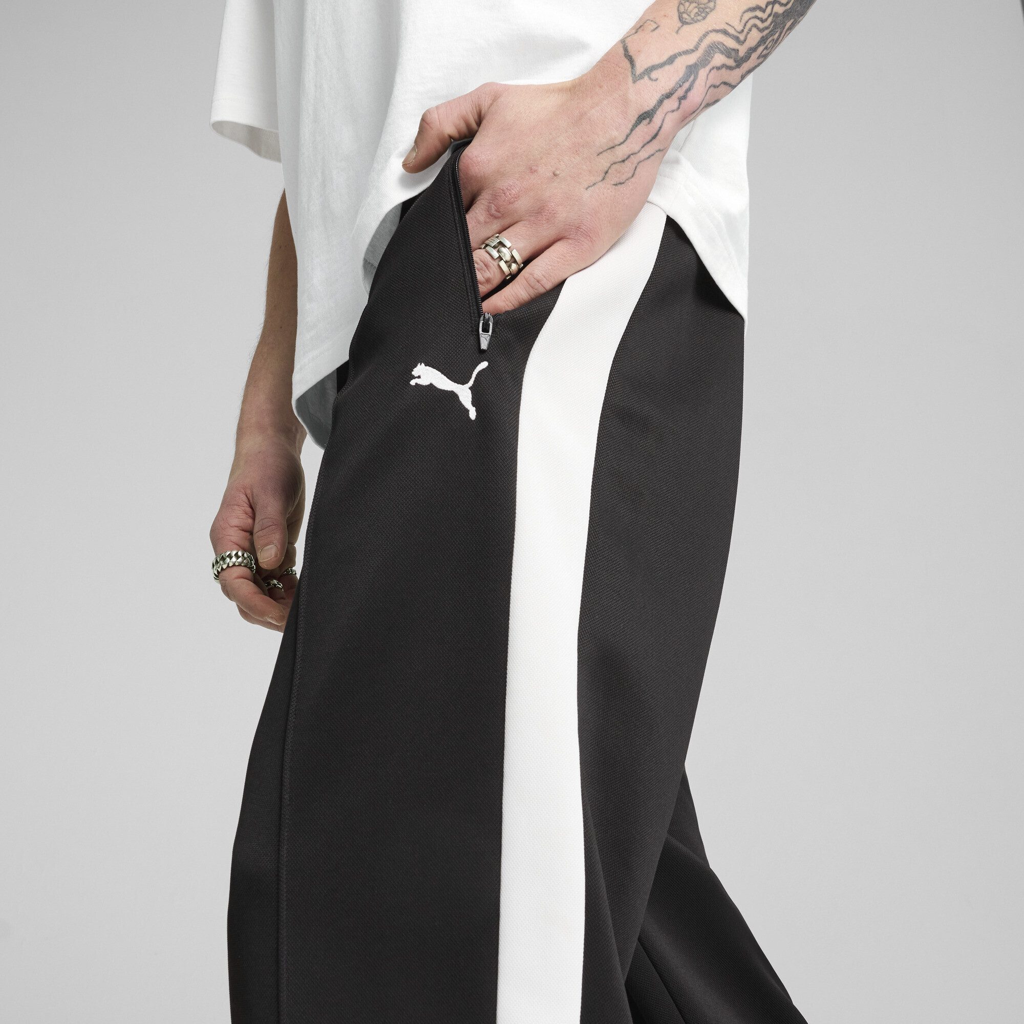 PUMA Sporthose T7 ALWAYS ON Relaxed Trainingshose Herren – Bild 4 von 5