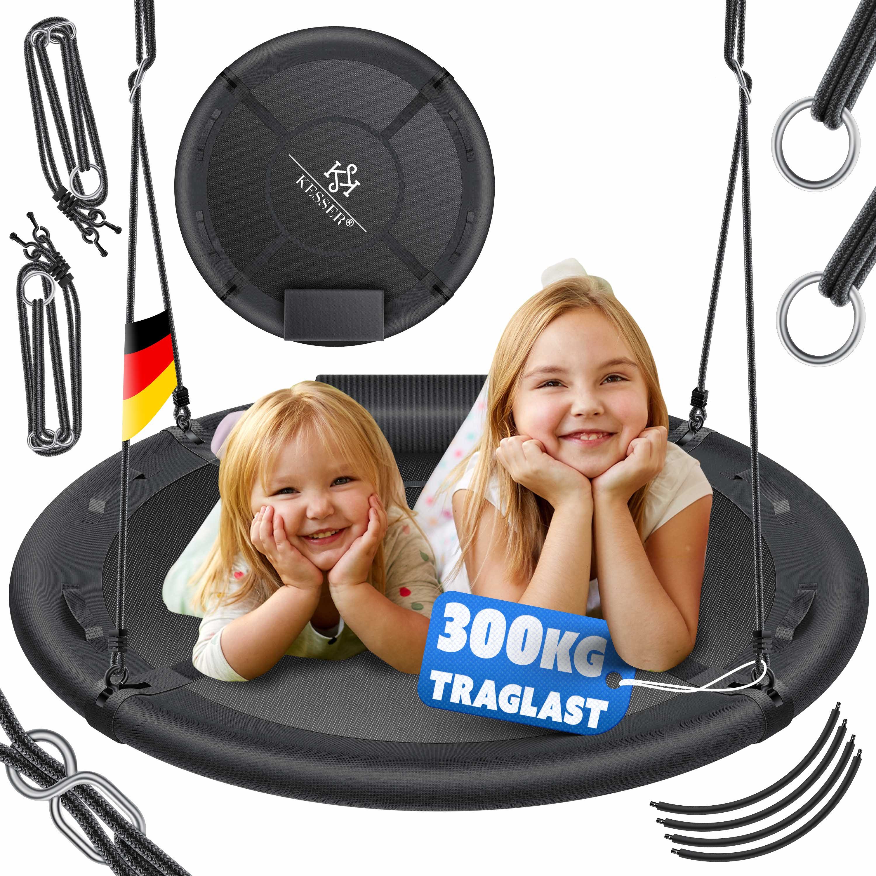 KESSER Nestschaukel, Nestschaukel Tellerschaukel Hängeschaukel Rundschaukel günstig online kaufen