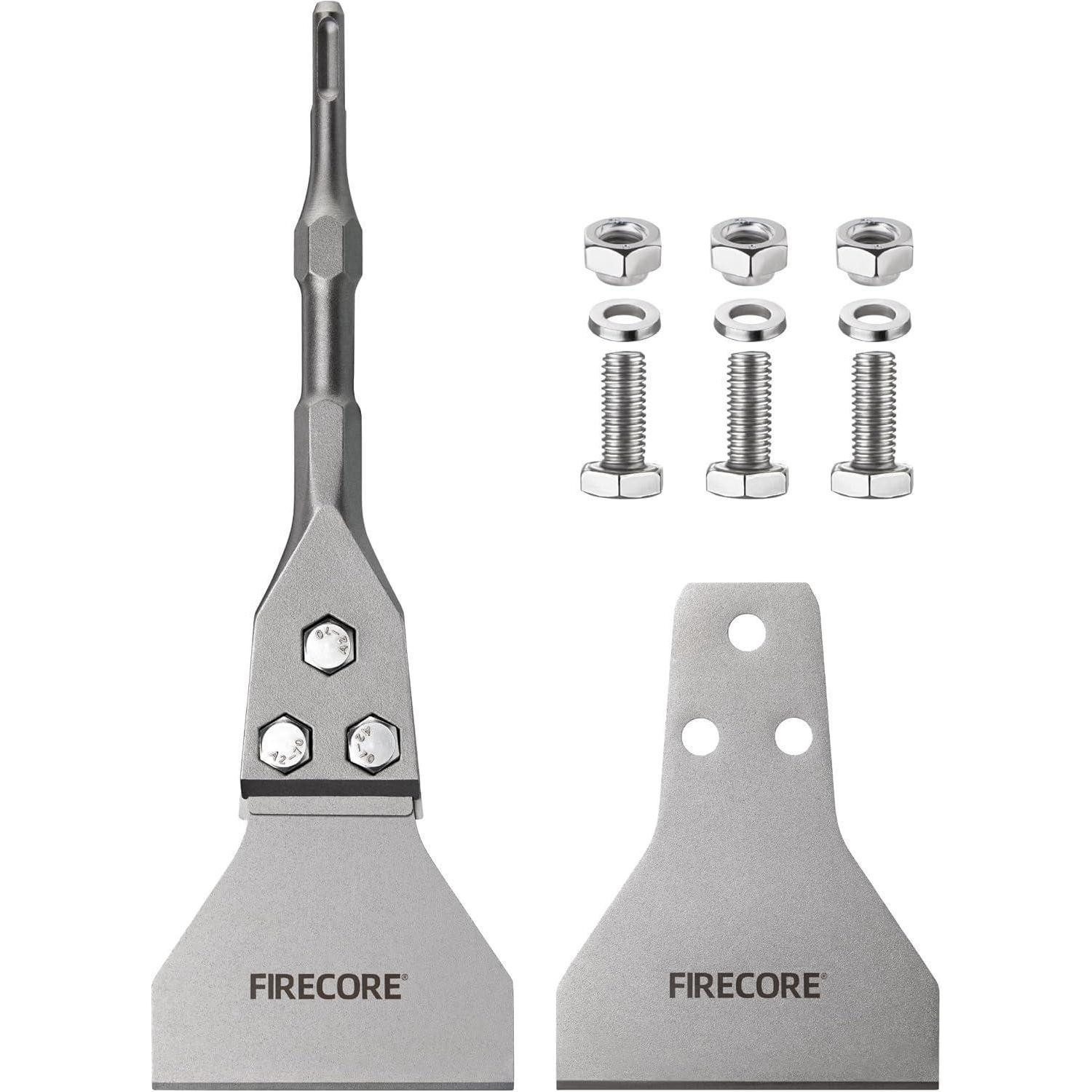 LuxusKollektion Spatmeißel Meißel SDS Plus 300x100mm Ersatzspatel Bodenbelag Bodenschaber-Set