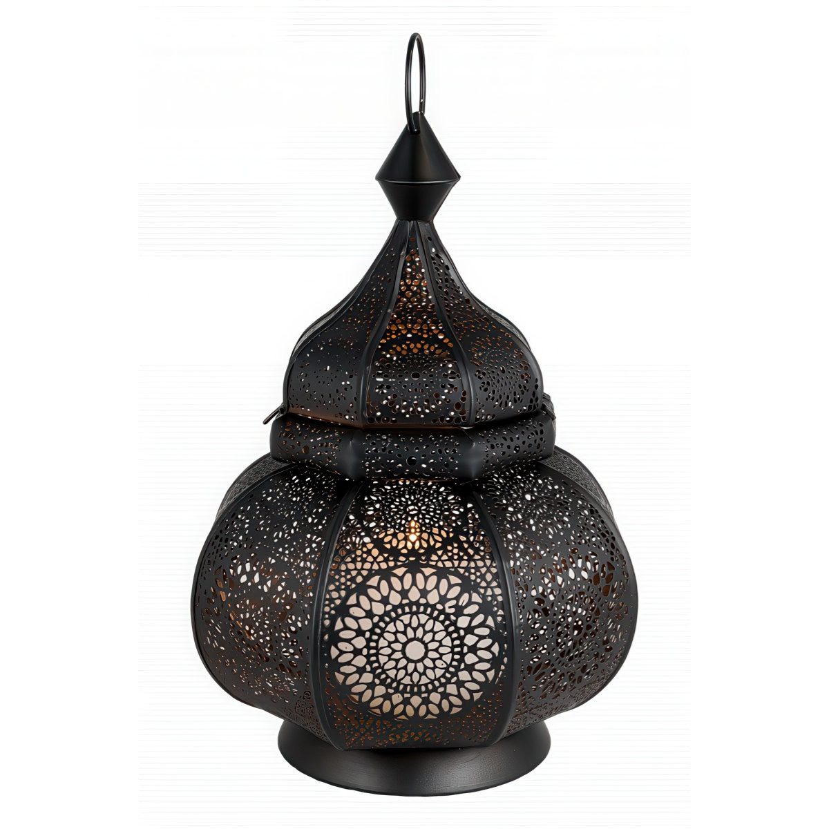 Marrakesch Orient & Mediterran Interior Teelichthalter Orientalisches Indisches Windlicht Ziva (1 St), Handarbeit