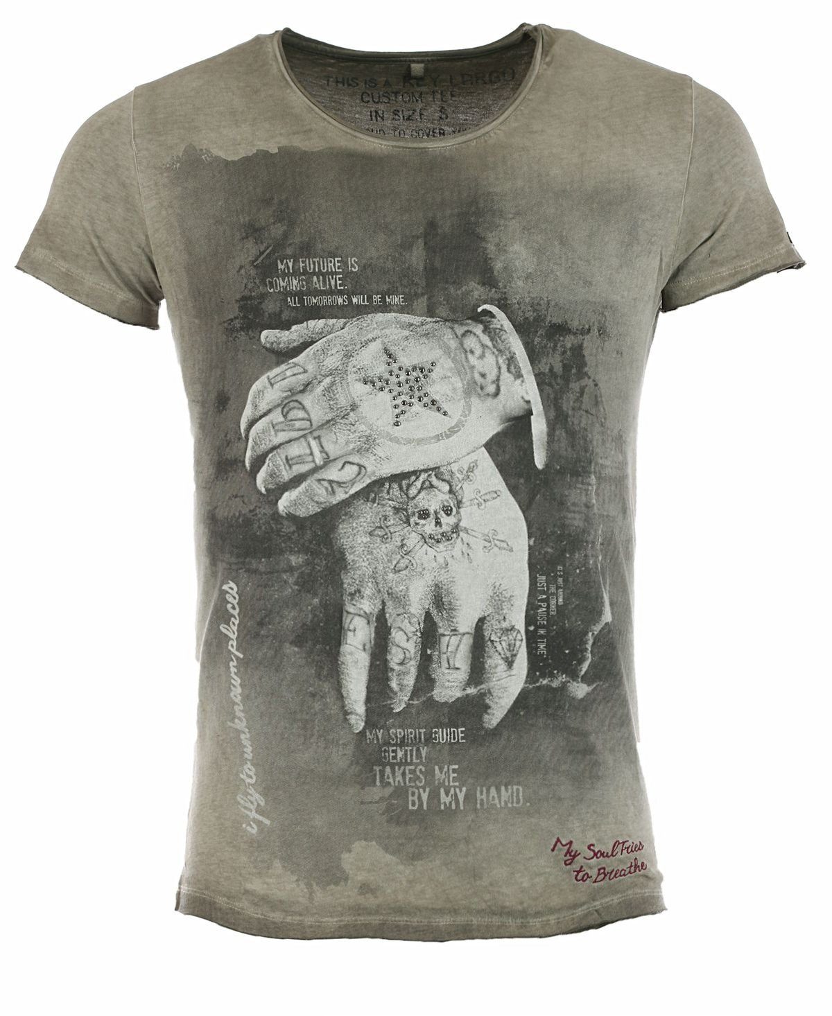Key Largo T-Shirt T-Shirt Alive Tattoo günstig online kaufen