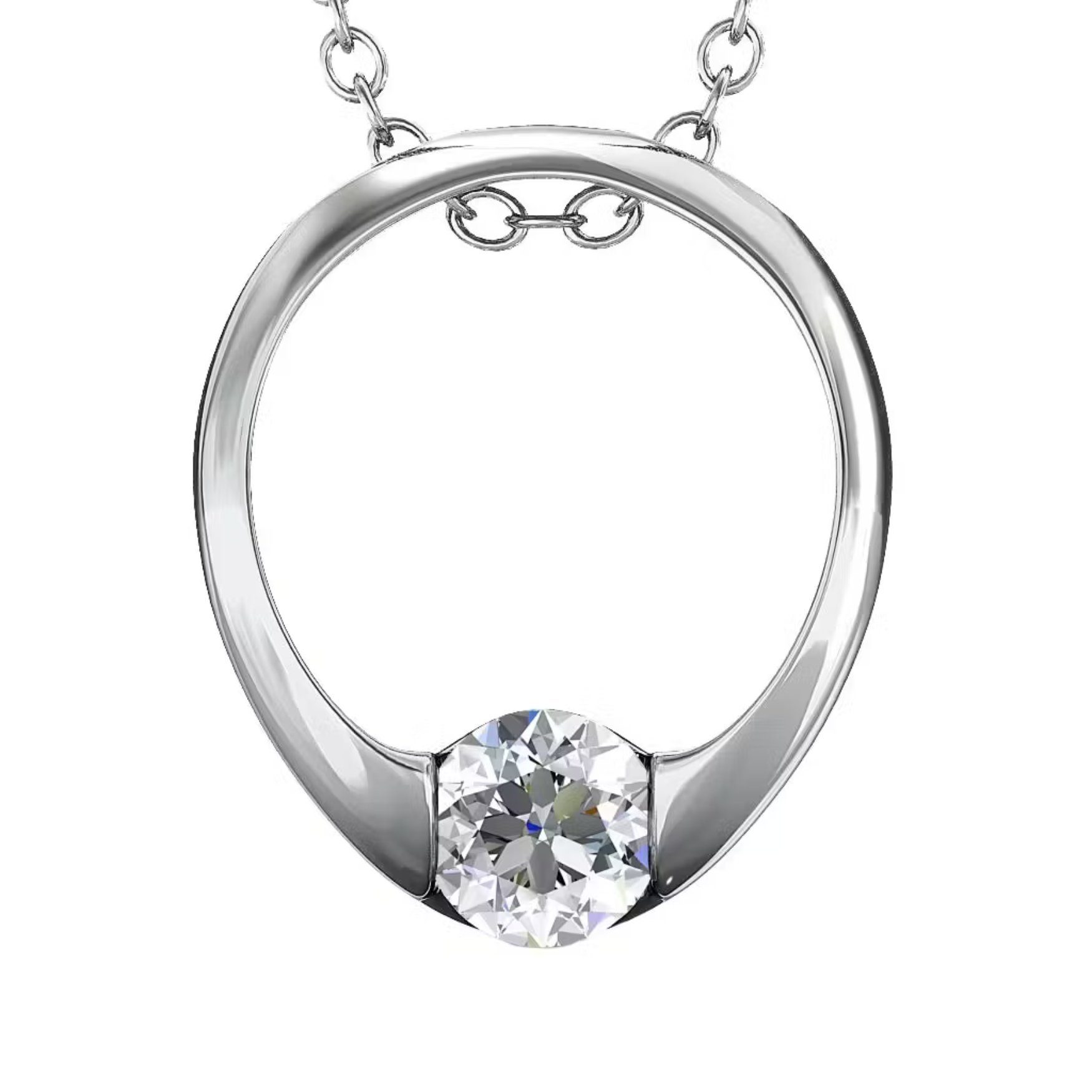 Ella Eisvogel Schmuckset Silber Ring, österreichischer Kristall, Rhodiniert