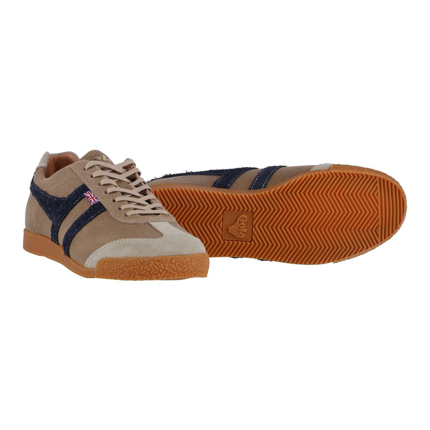 Gola Harrier Suede-Leder Knightsbridge - Made in England Sneaker