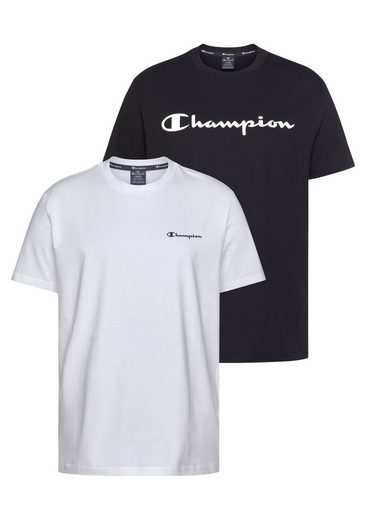 Champion T-Shirt »CREWNECK T-SHIRT« (Packung, 2-tlg., 2er-Pack)