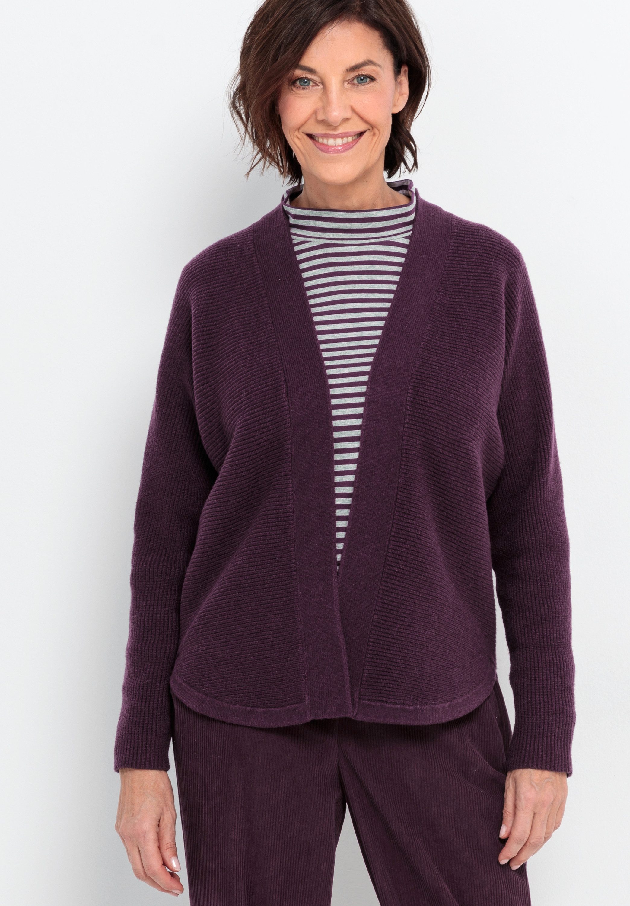 bianca Strickjacke OTIS in quer gestricktem günstig online kaufen