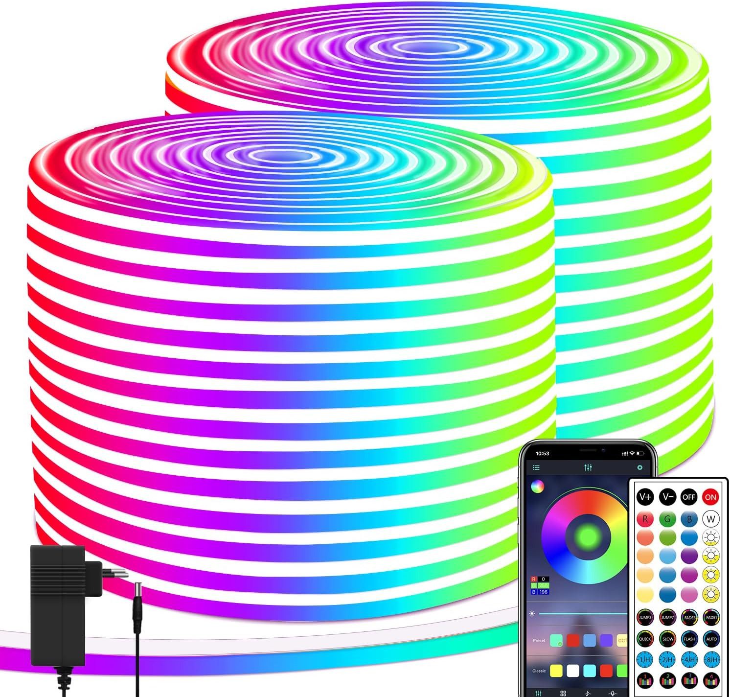 BlingBin LED-Lichterkette Neon Led strip RGB günstig online kaufen