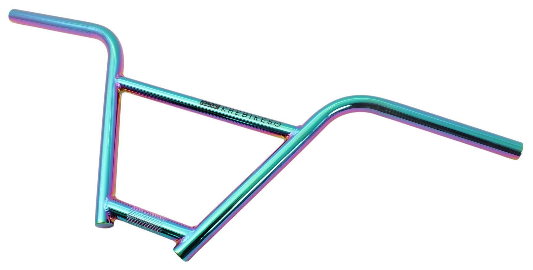 KHEbikes Fahrradlenker KHE PRISM BMX Lenker 9 Zoll 4-teilig CrMo Oil Slick, Butted Tubes