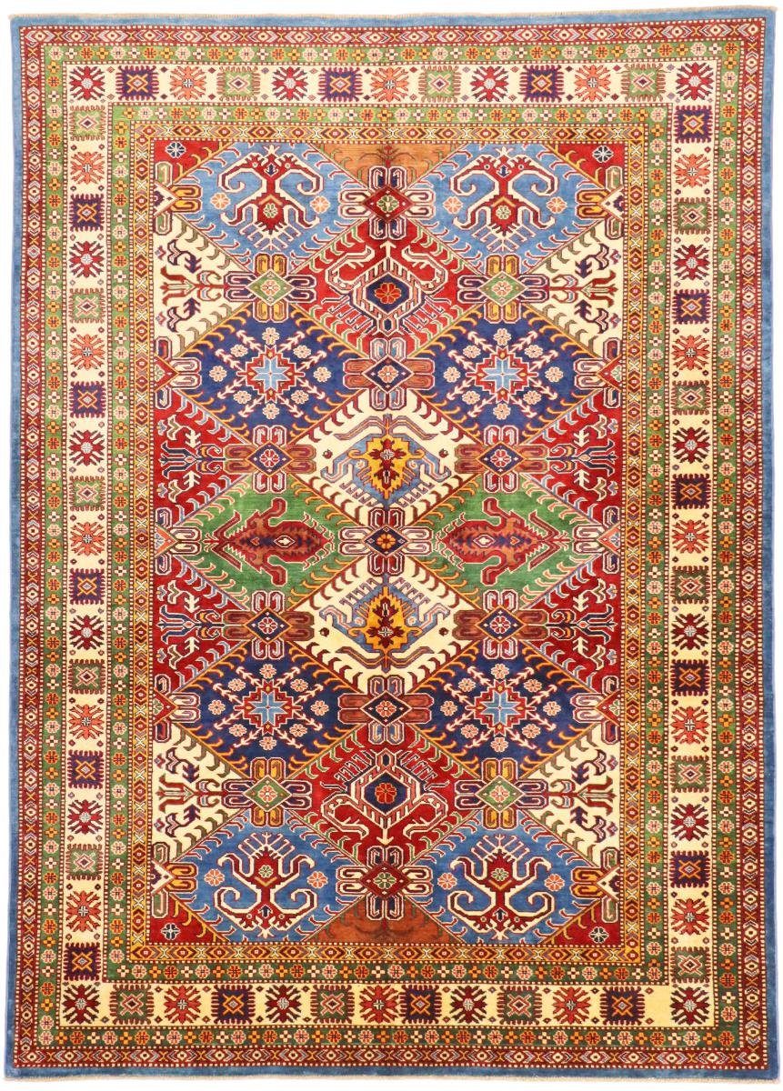Orientteppich Afghan Shirvan 179x248 Handgeknüpfter Orientteppich, Nain Trading, rechteckig, Höhe: 12 mm