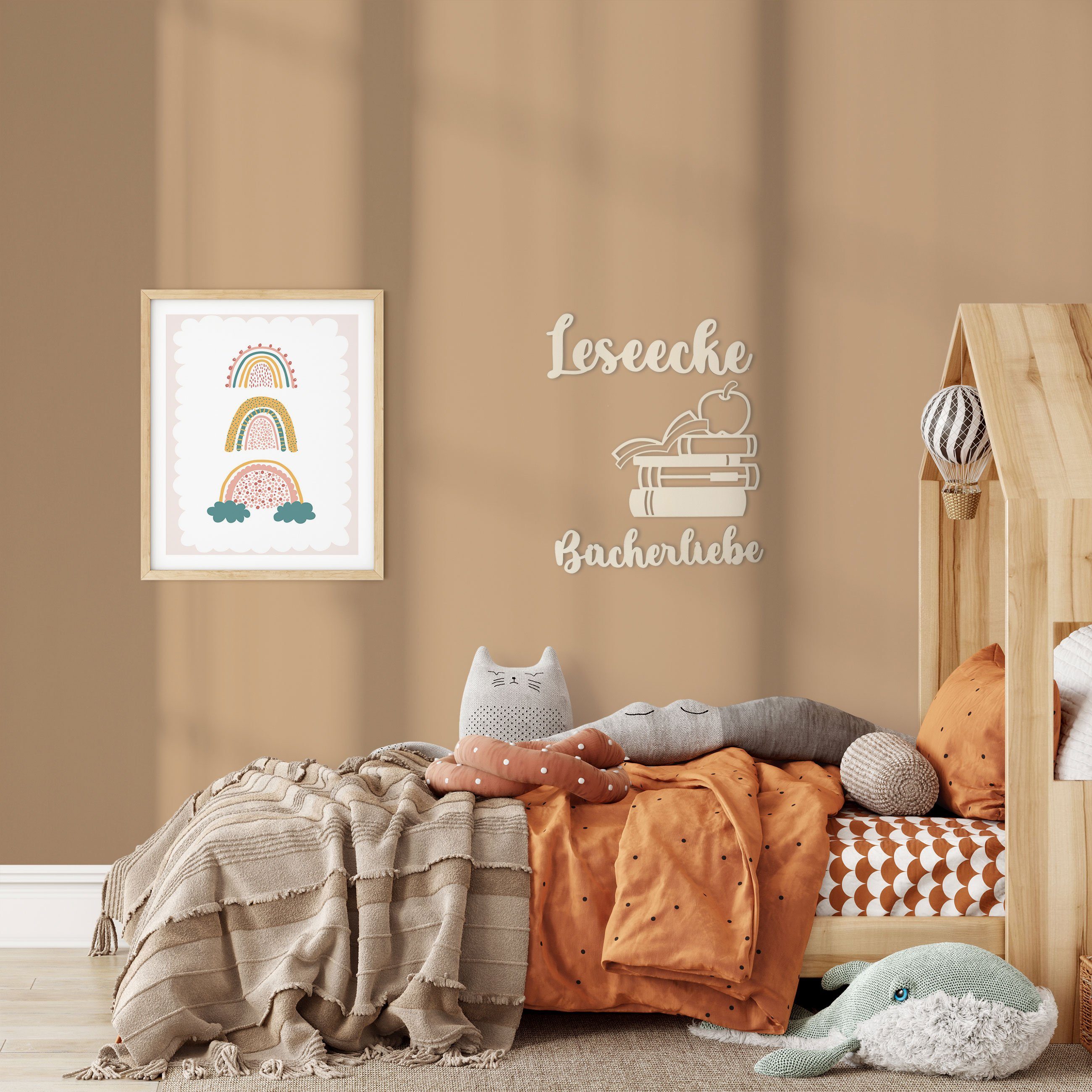PAPIERDRACHEN Hängedekoration Holz-Cutout Wanddekoration günstig online kaufen