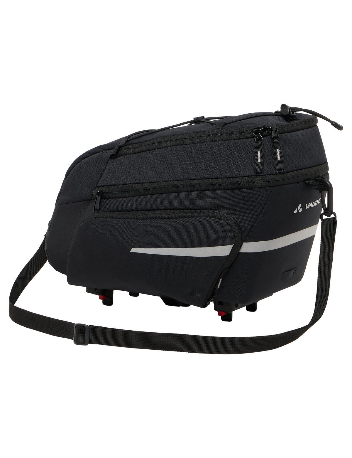 VAUDE Gepäckträgertasche Silkroad Plus (UniKlip 2.0) (1-tlg., 1), wasser- und schmutzabweisend ohne PFC