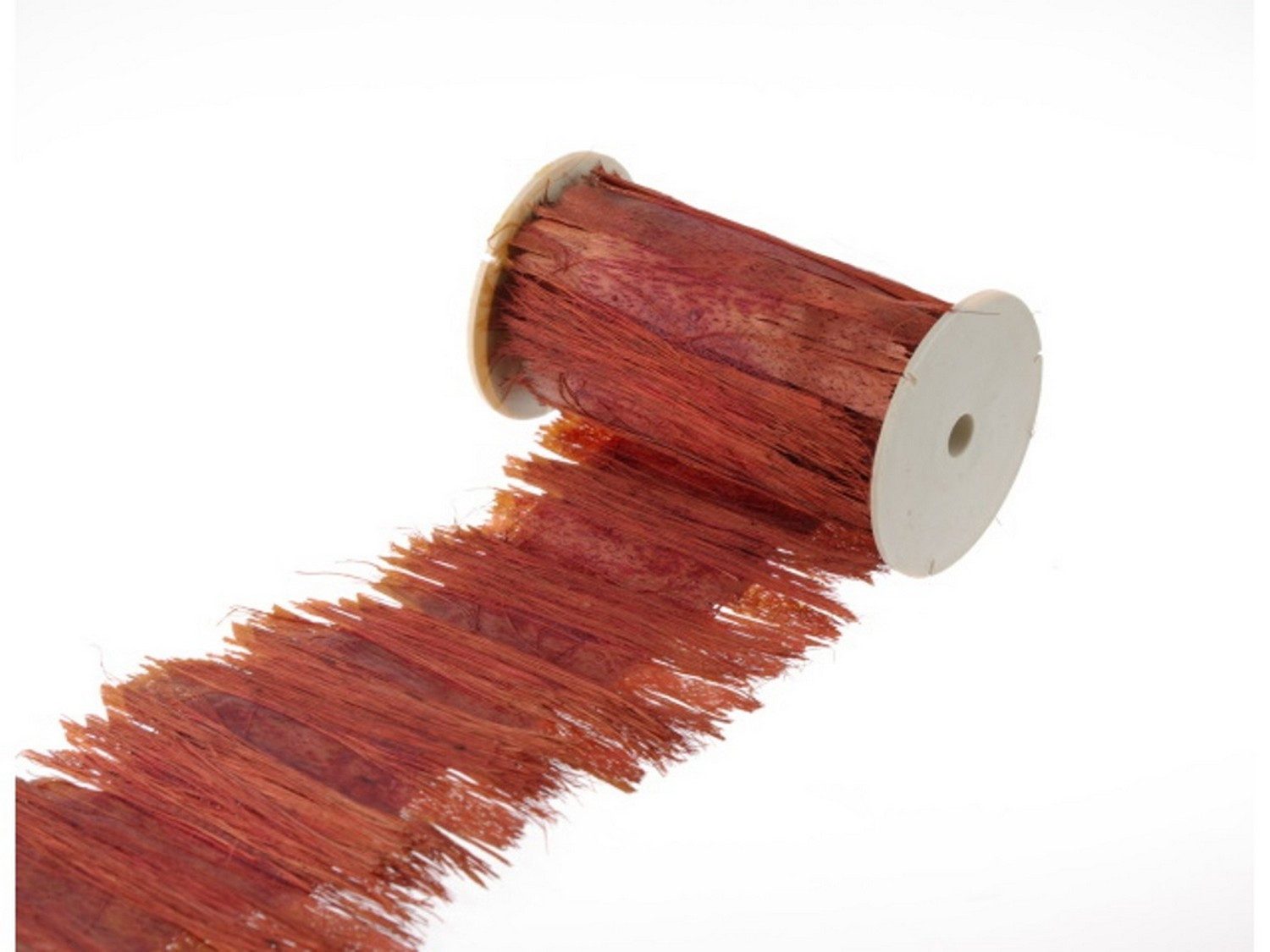 Deko AS Ремеслоaturmaterial Tischband aus Sisal/Baumrinde - orange - 13 cm - 2m - 42672…, (1-tlg), robust