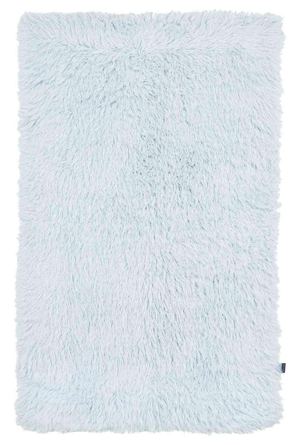 TOM TAILOR Flokati-Teppich Fluffy, pflegeleicht, strapazierfähig, Schurwollshaggy, Rechteckig, handgewebt, Schurwolle